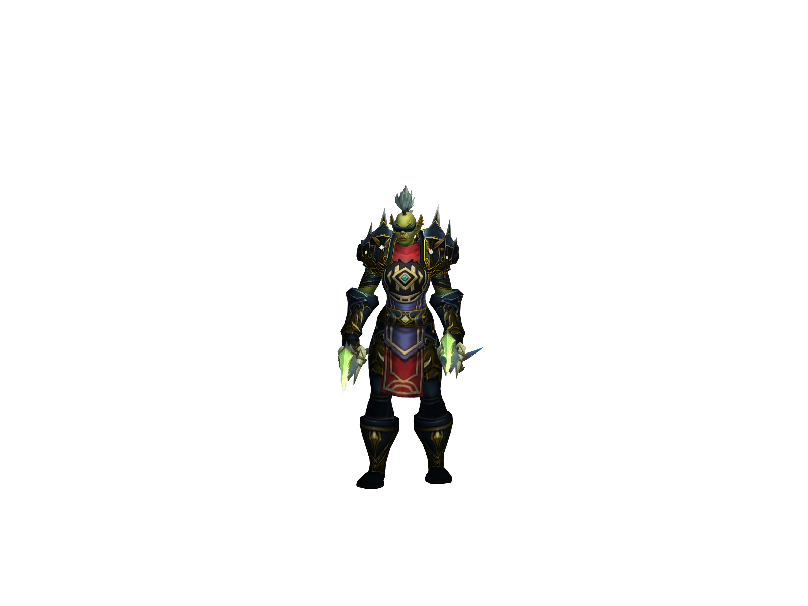 Missvánish 3D character render