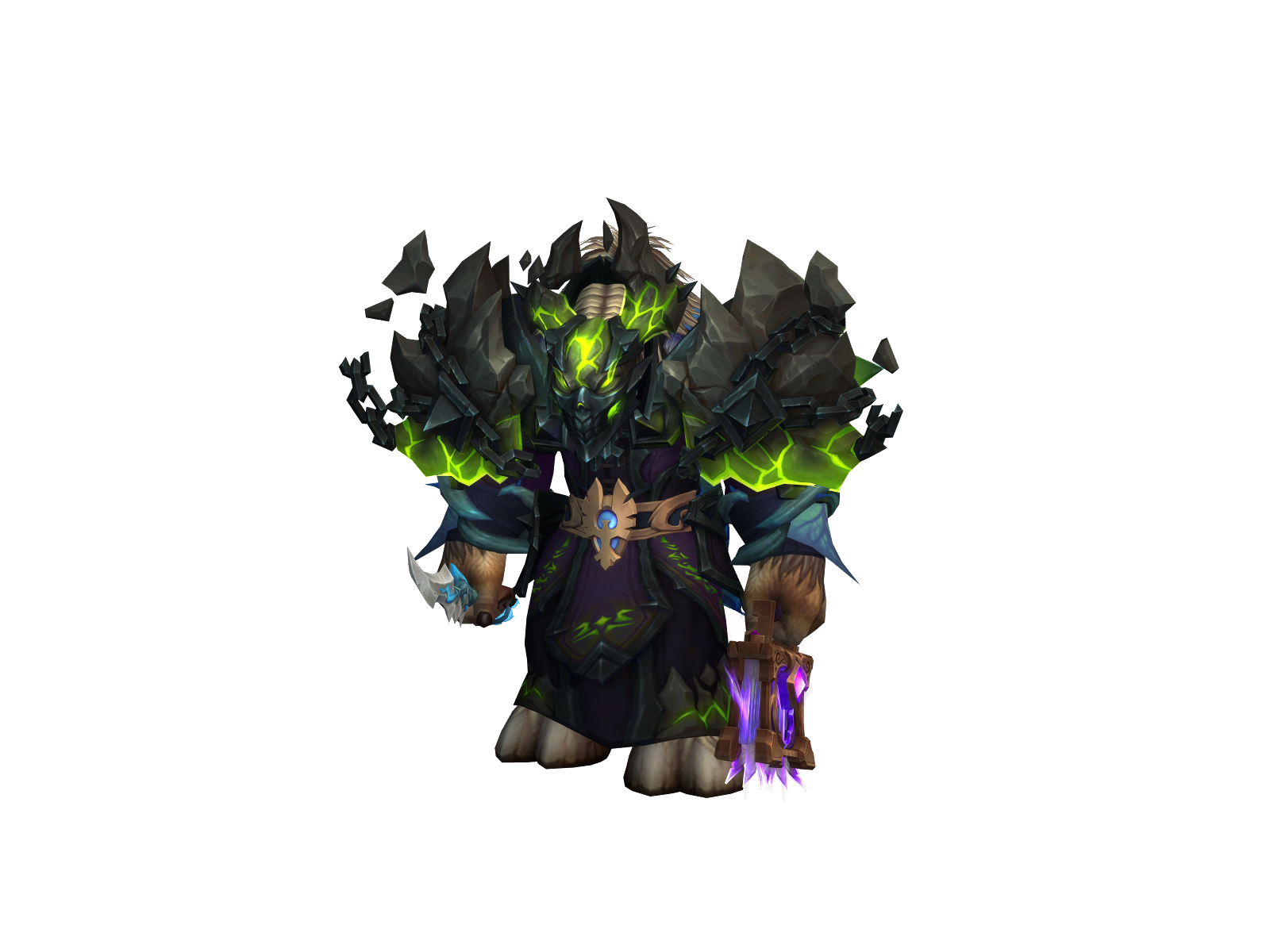 Demoniio 3D character render