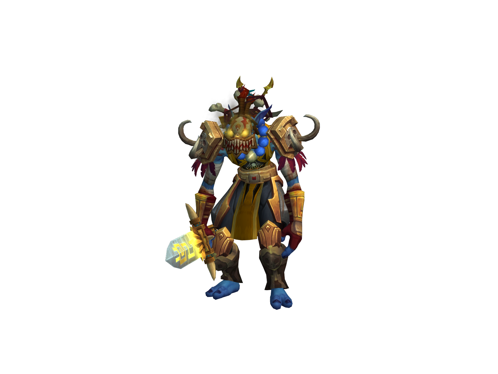 Neterooó 3D character render