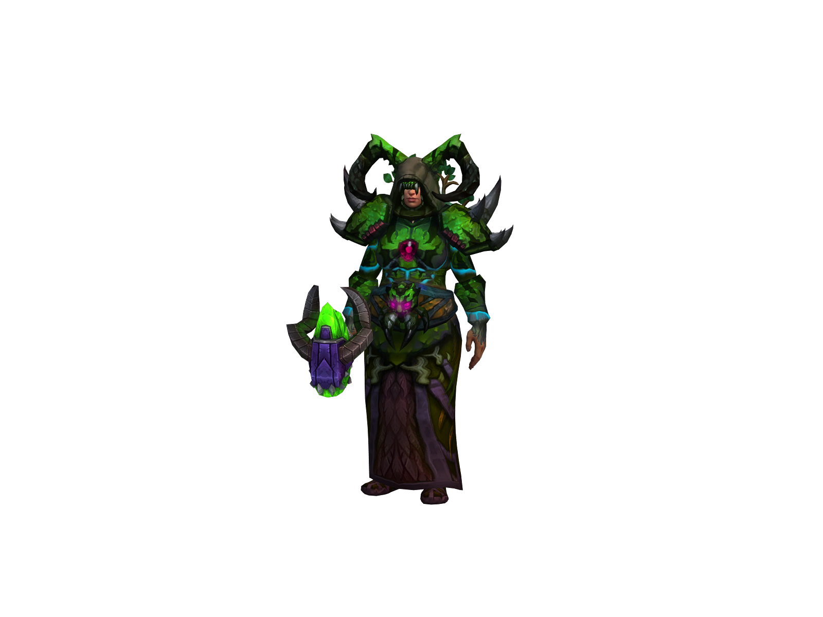 Inonim 3D character render