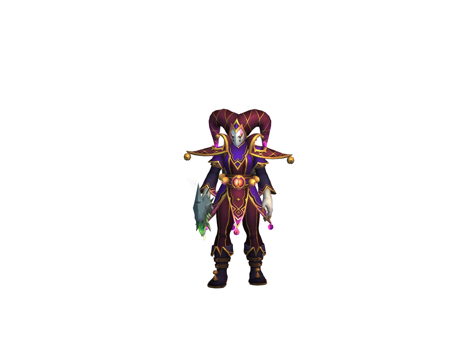 Nózarashi 3D character render