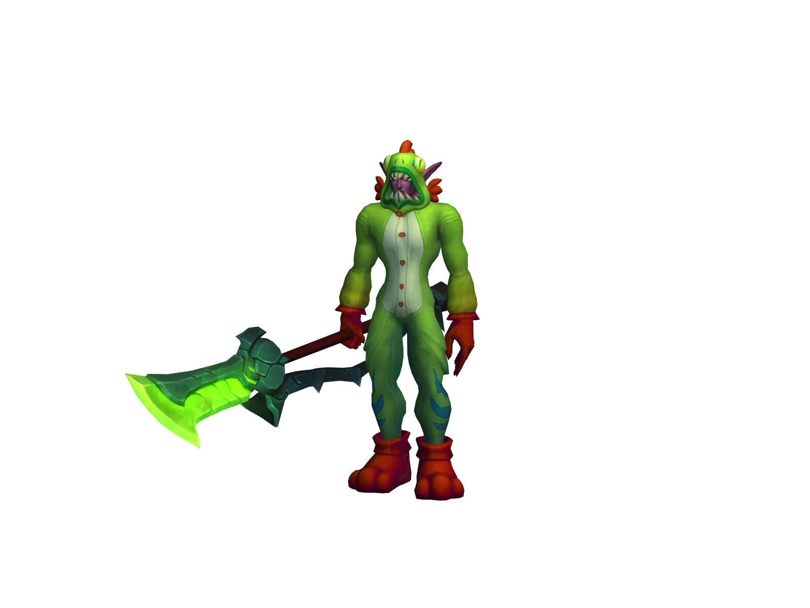 Jedu 3D character render