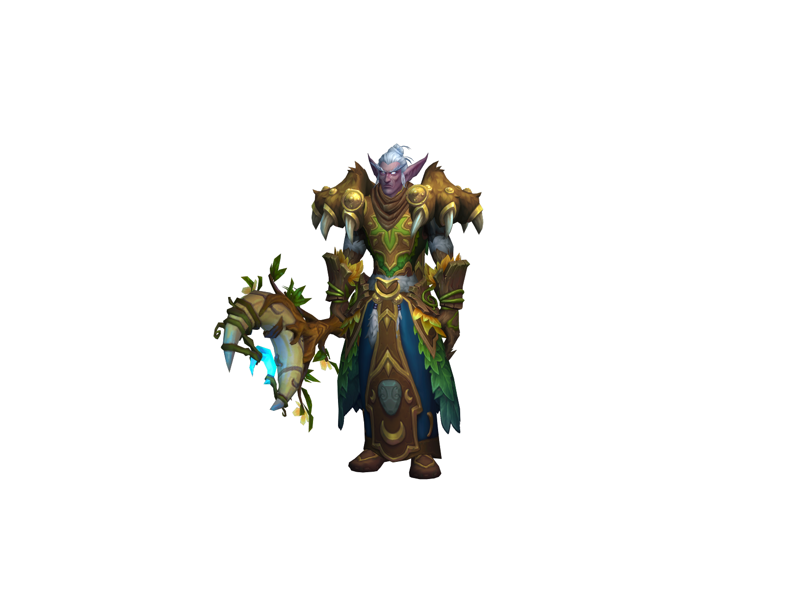 Colza 3D character render