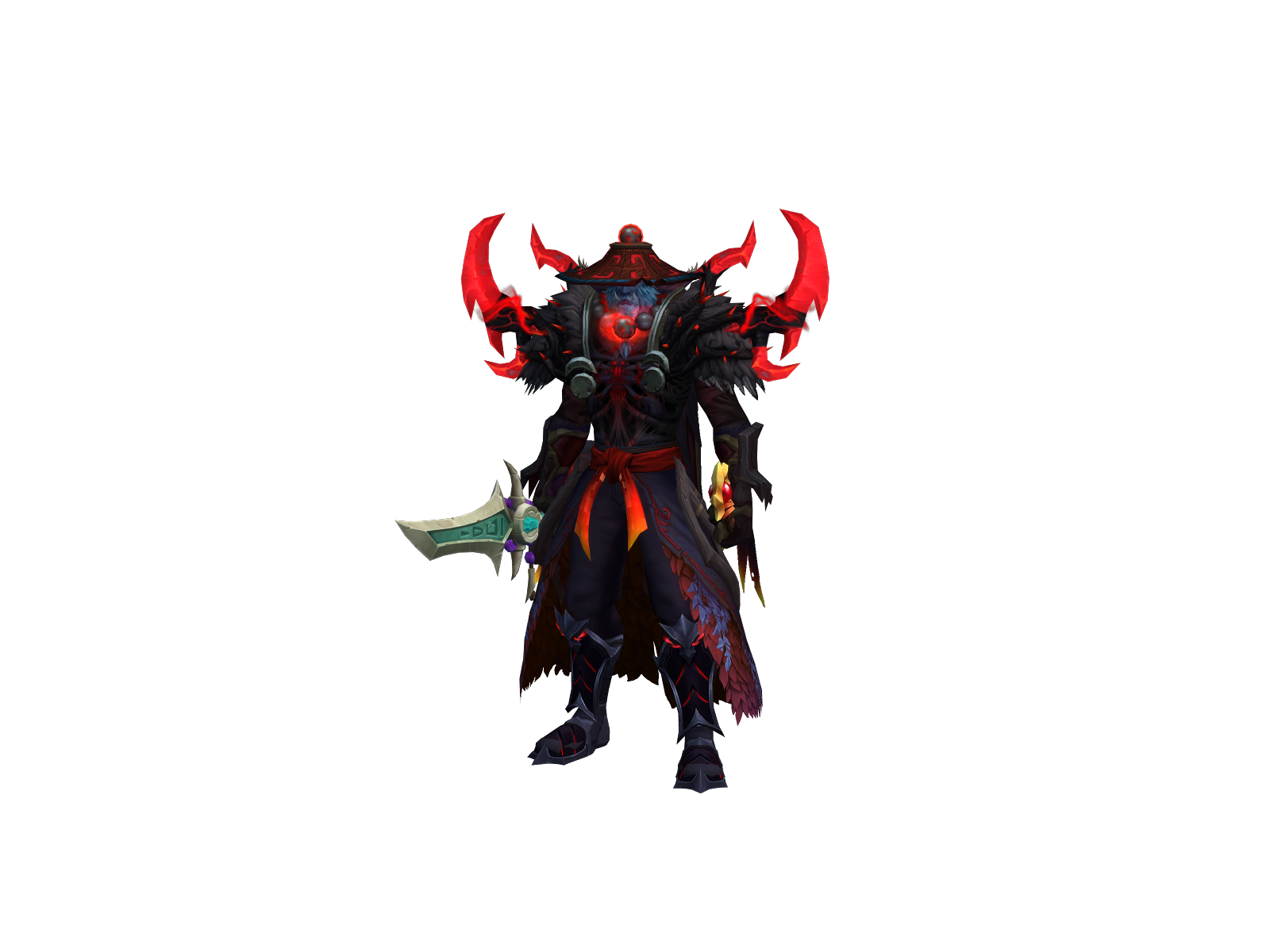 Scrupududu 3D character render