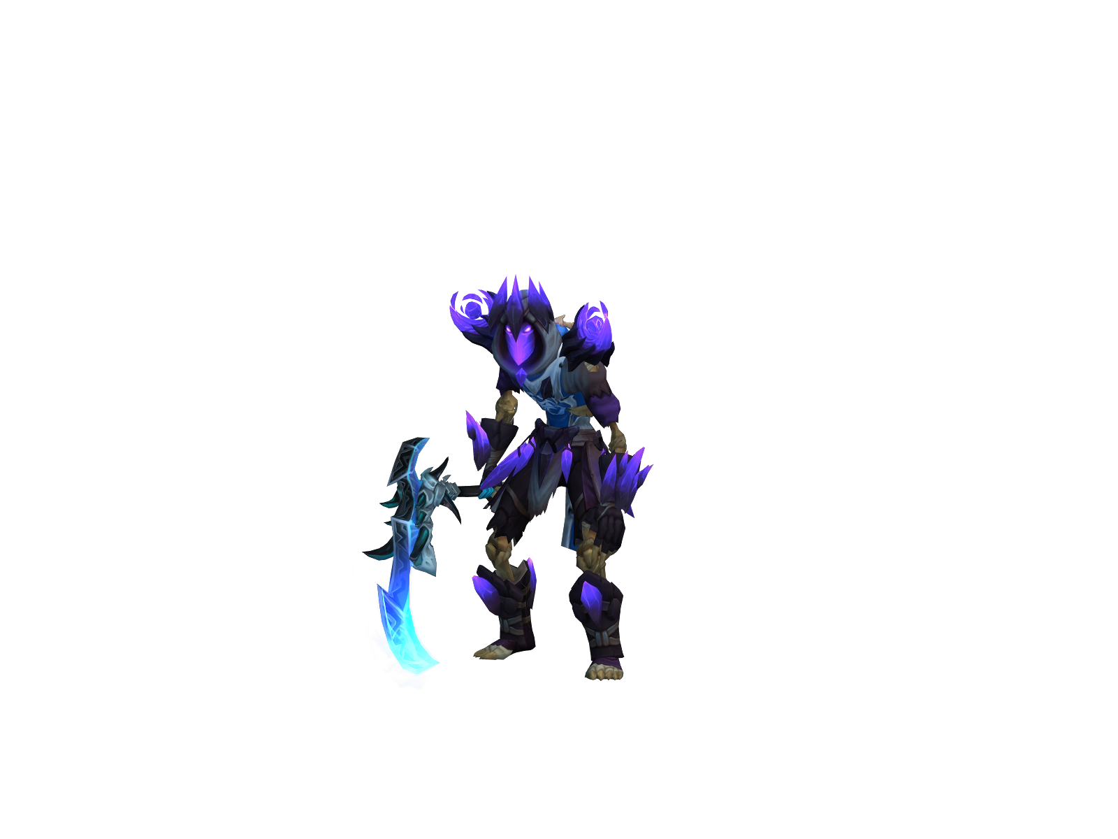 Hollowcefir 3D character render