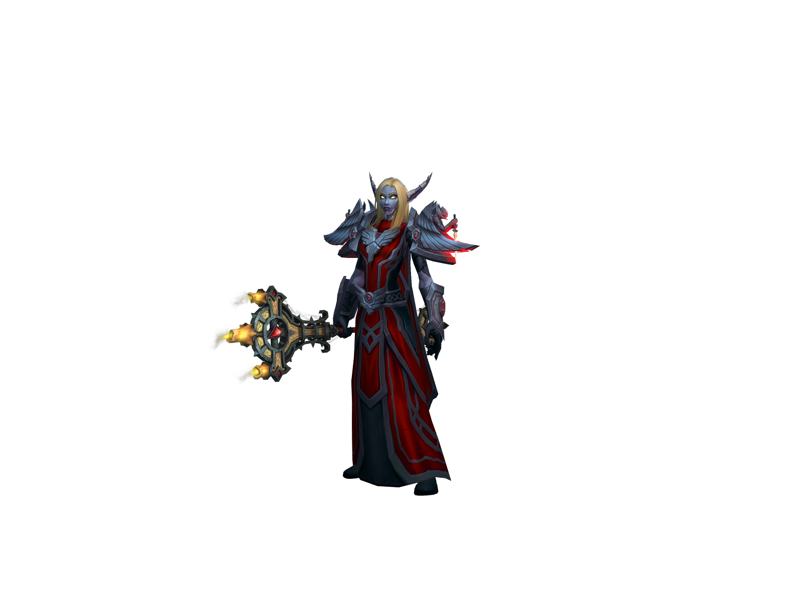 Merêdith 3D character render