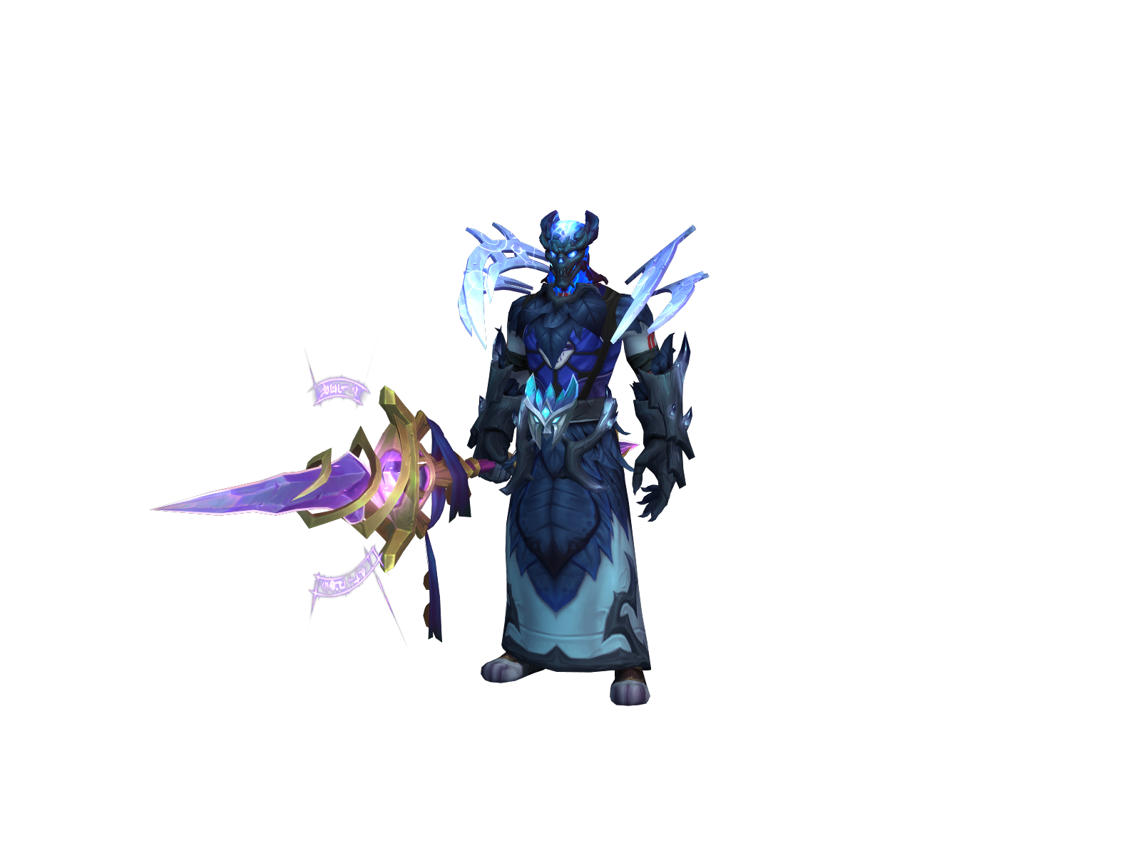 Yacko 3D character render