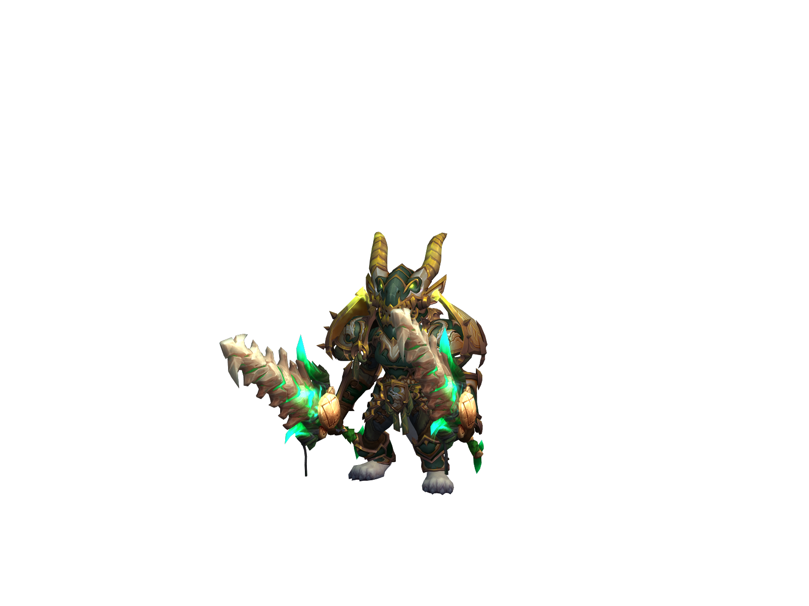 Divawar 3D character render