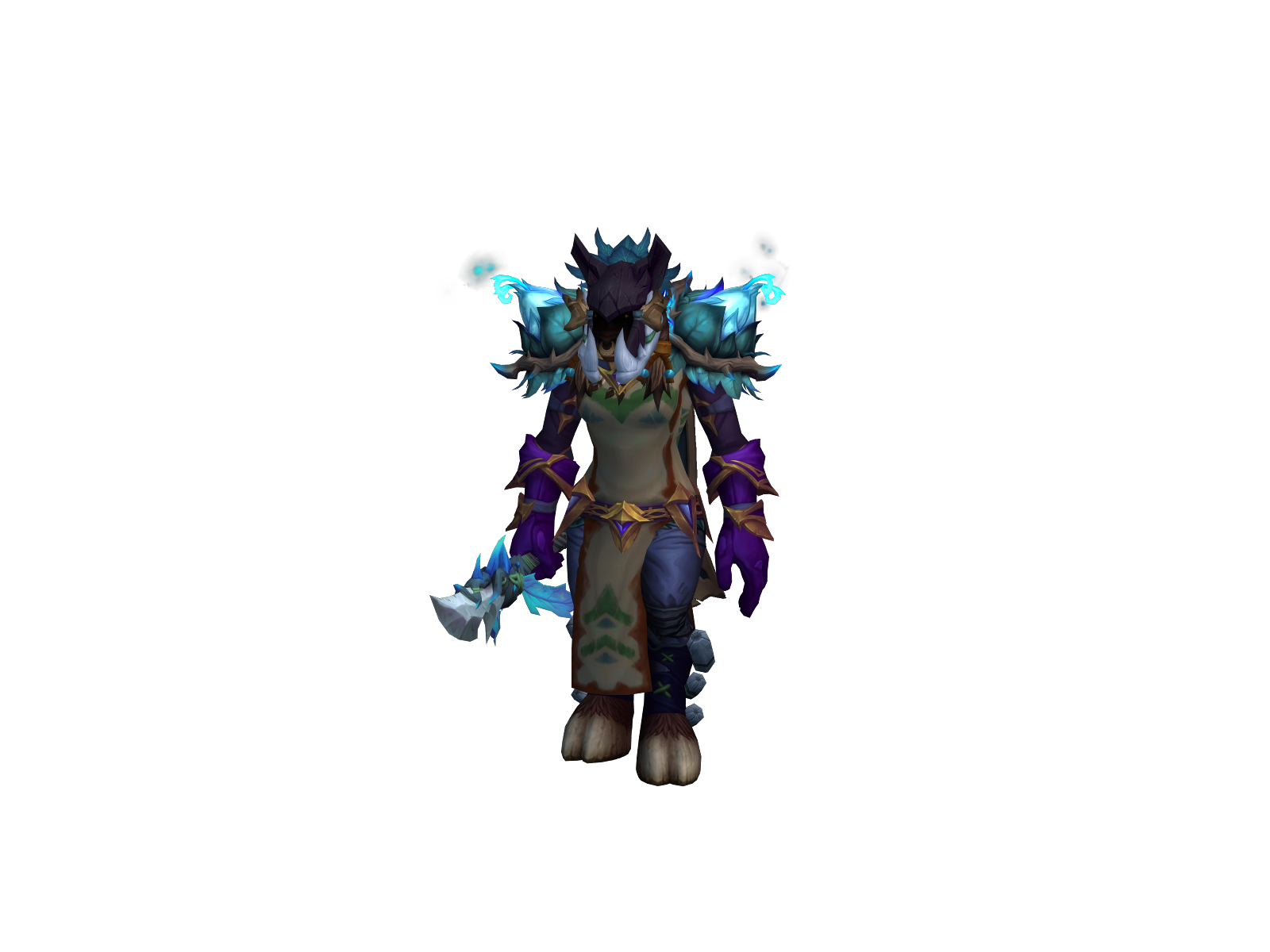 Diebraut 3D character render