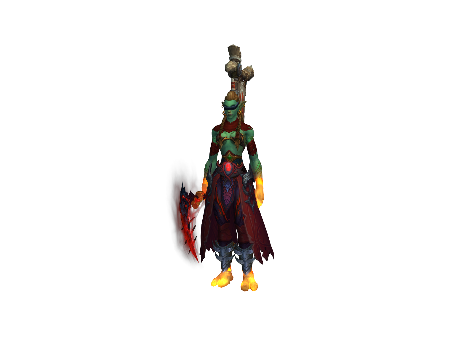 Potoncito 3D character render