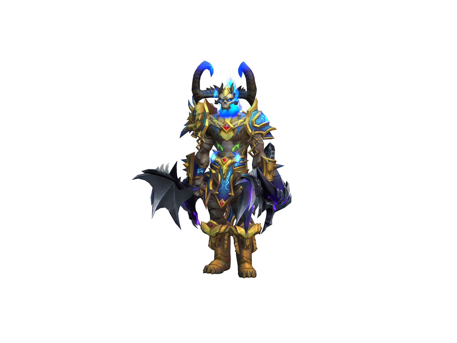 Megagengar 3D character render