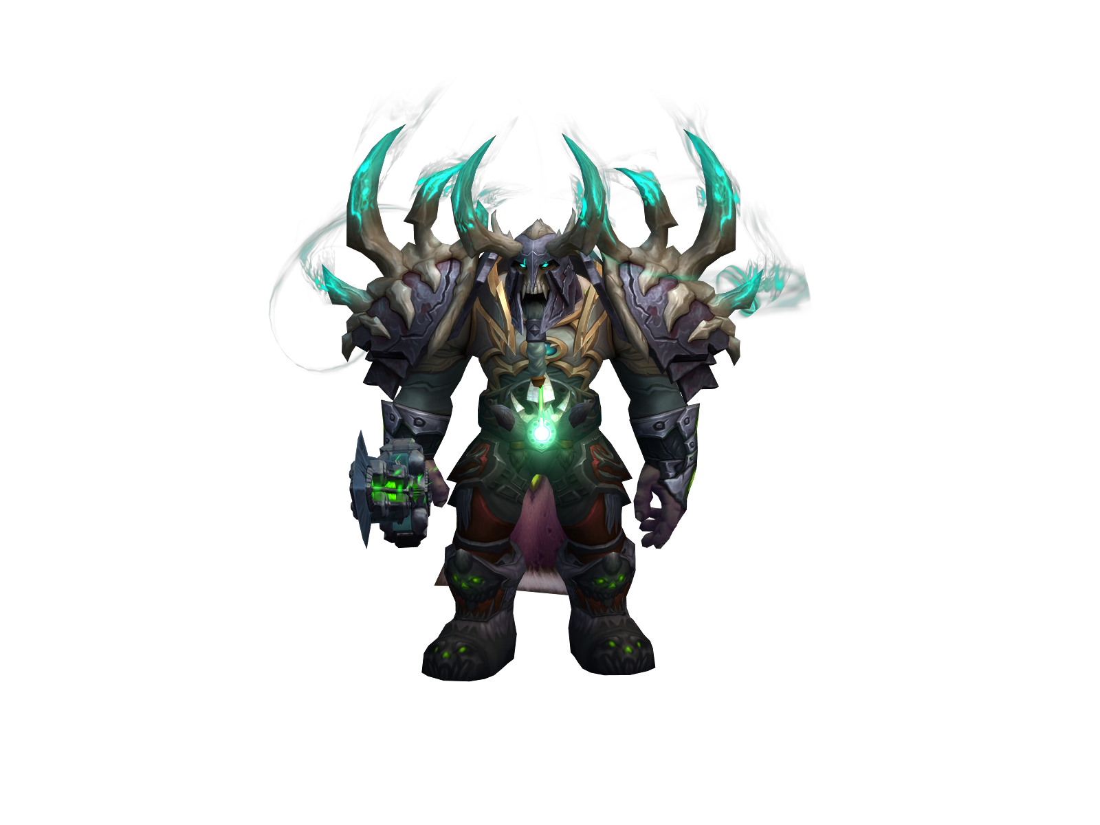 Redkingth 3D character render