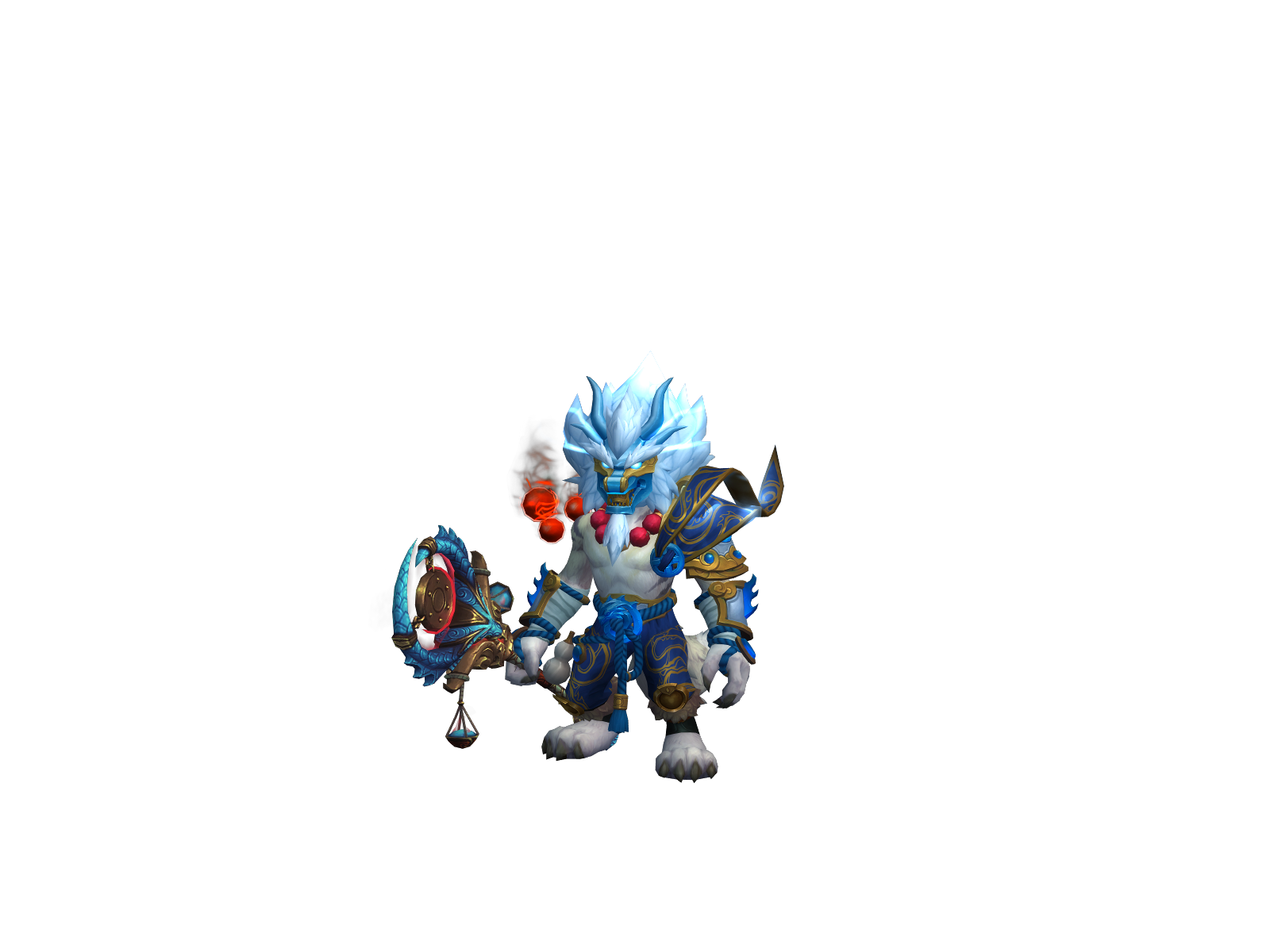 Xiaotsune 3D character render
