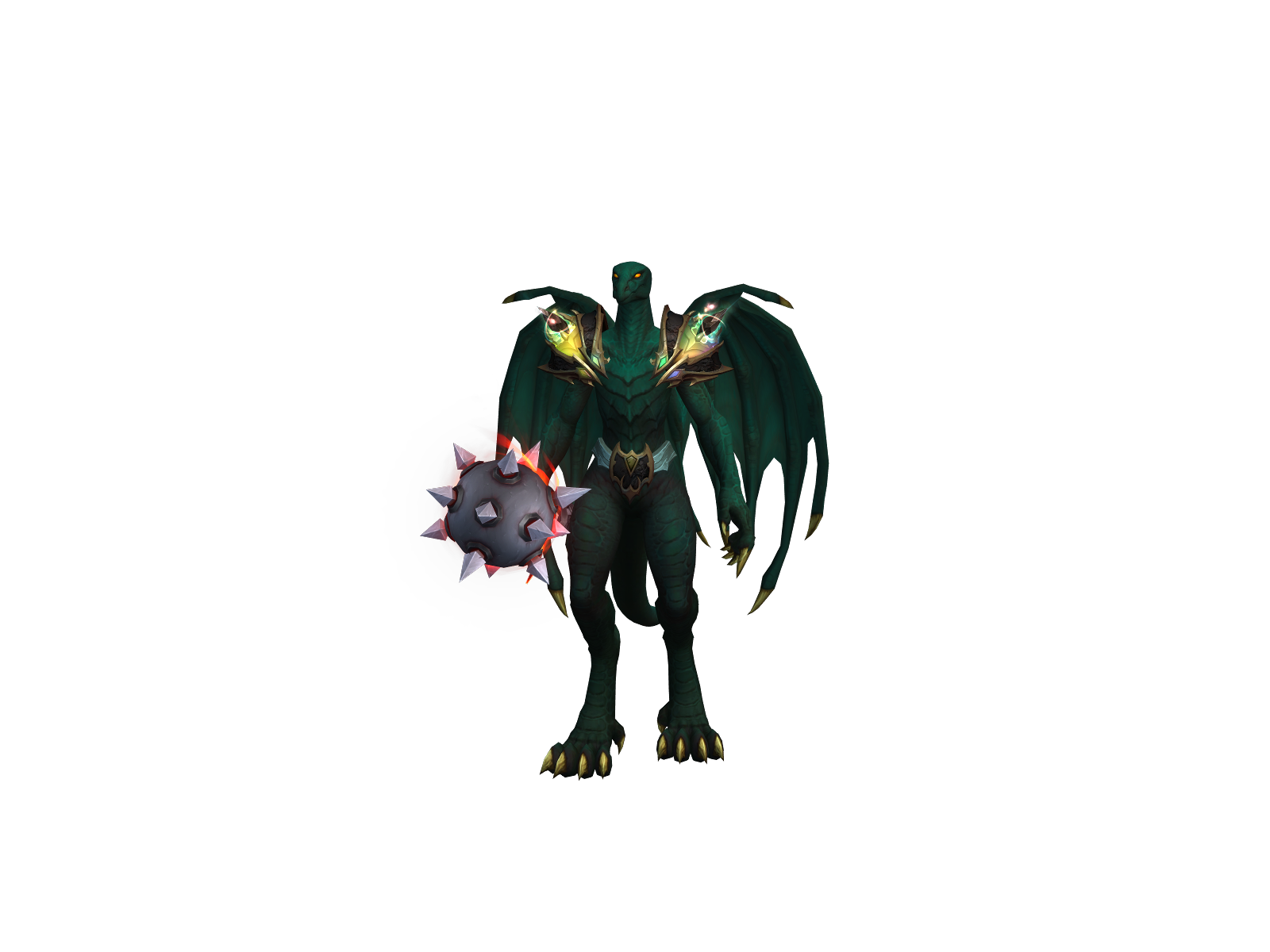Higuanin 3D character render