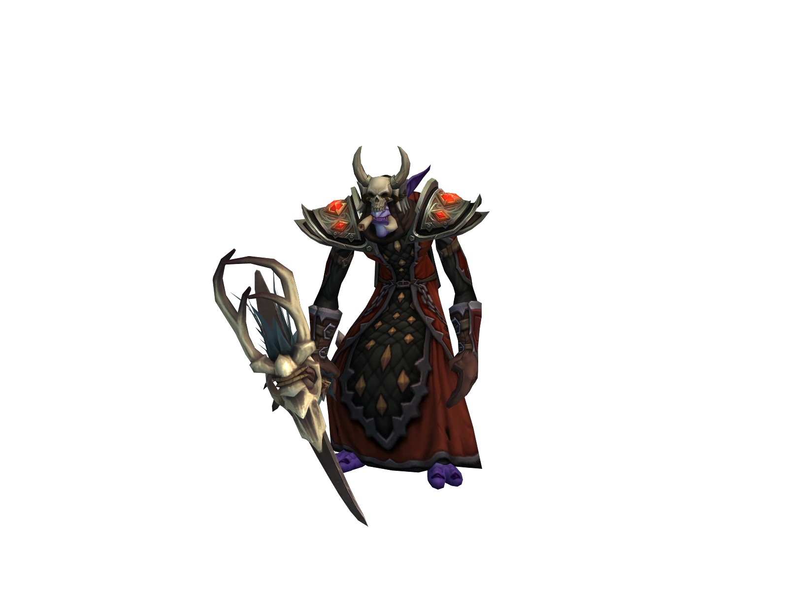 Sapkowski 3D character render