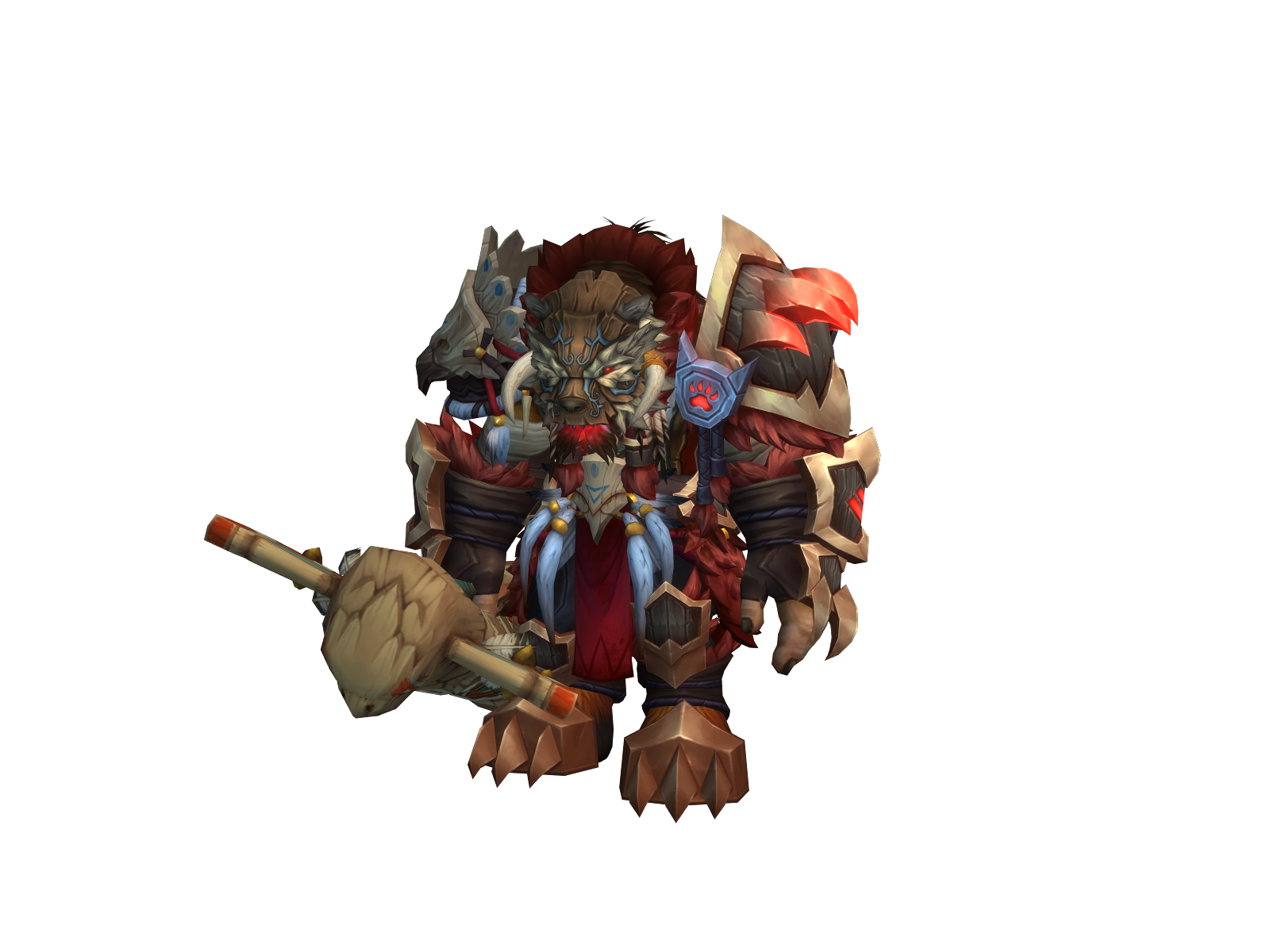 Ataukan 3D character render