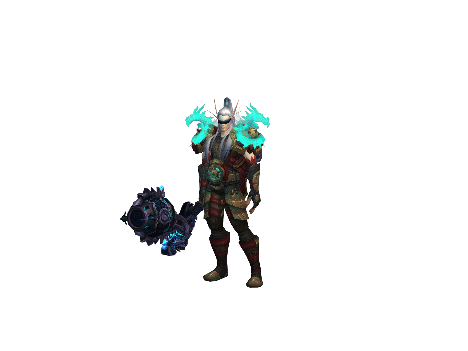 Zkynet 3D character render