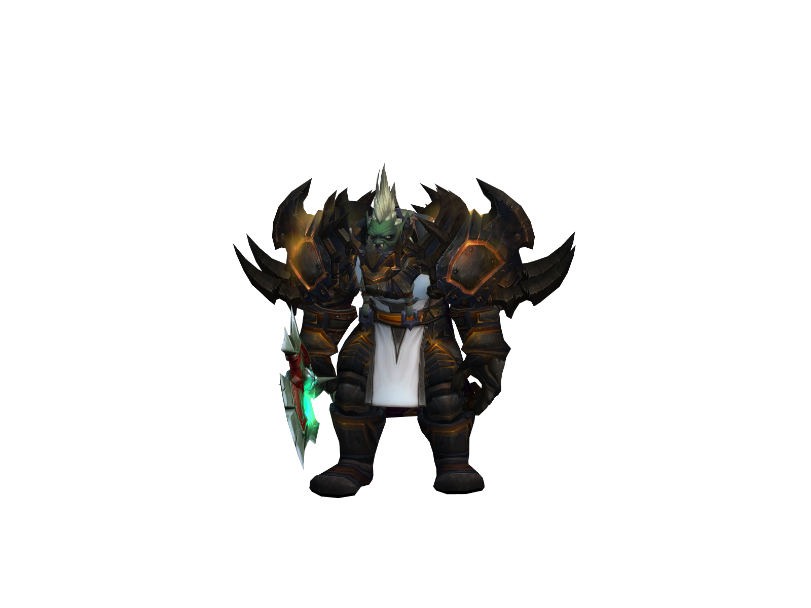 Halfhorn 3D character render