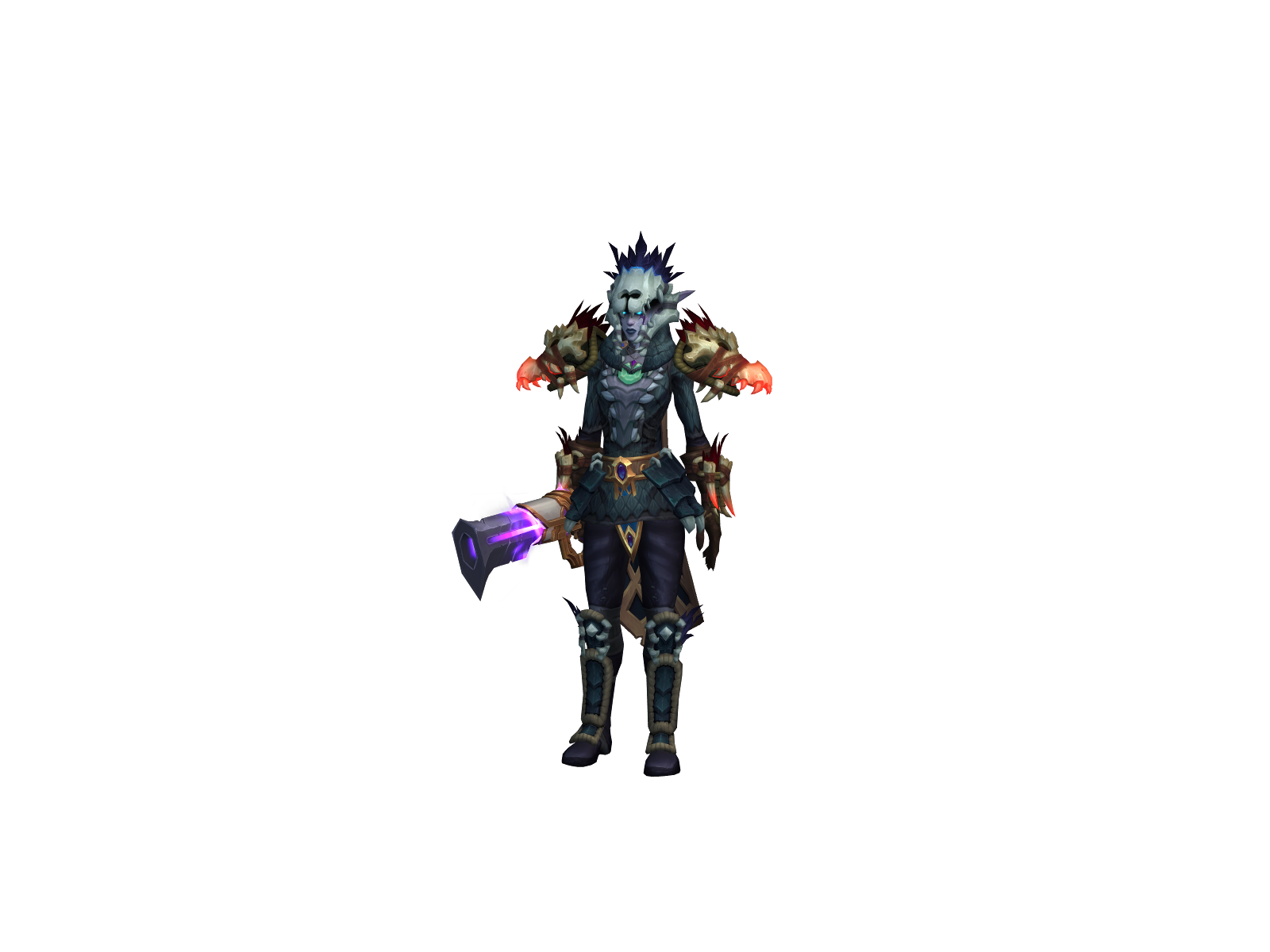 Unfort 3D character render