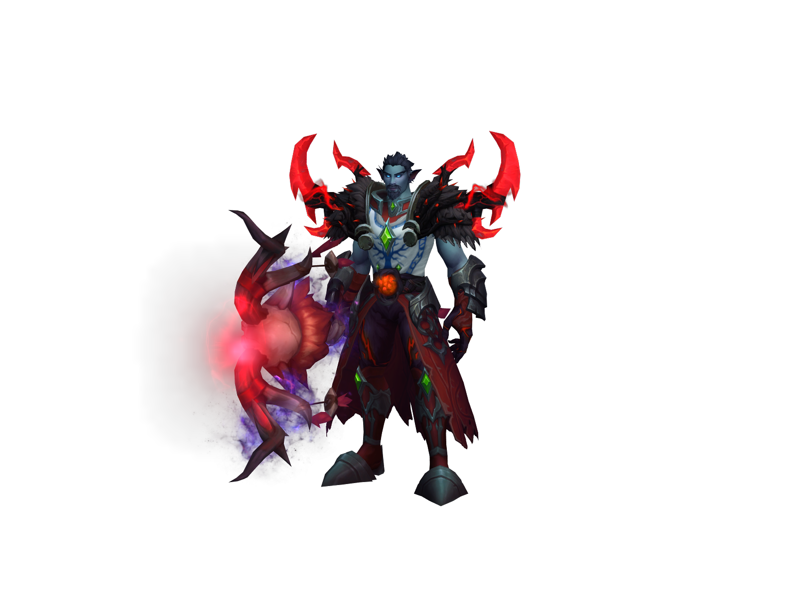 Daehkar 3D character render
