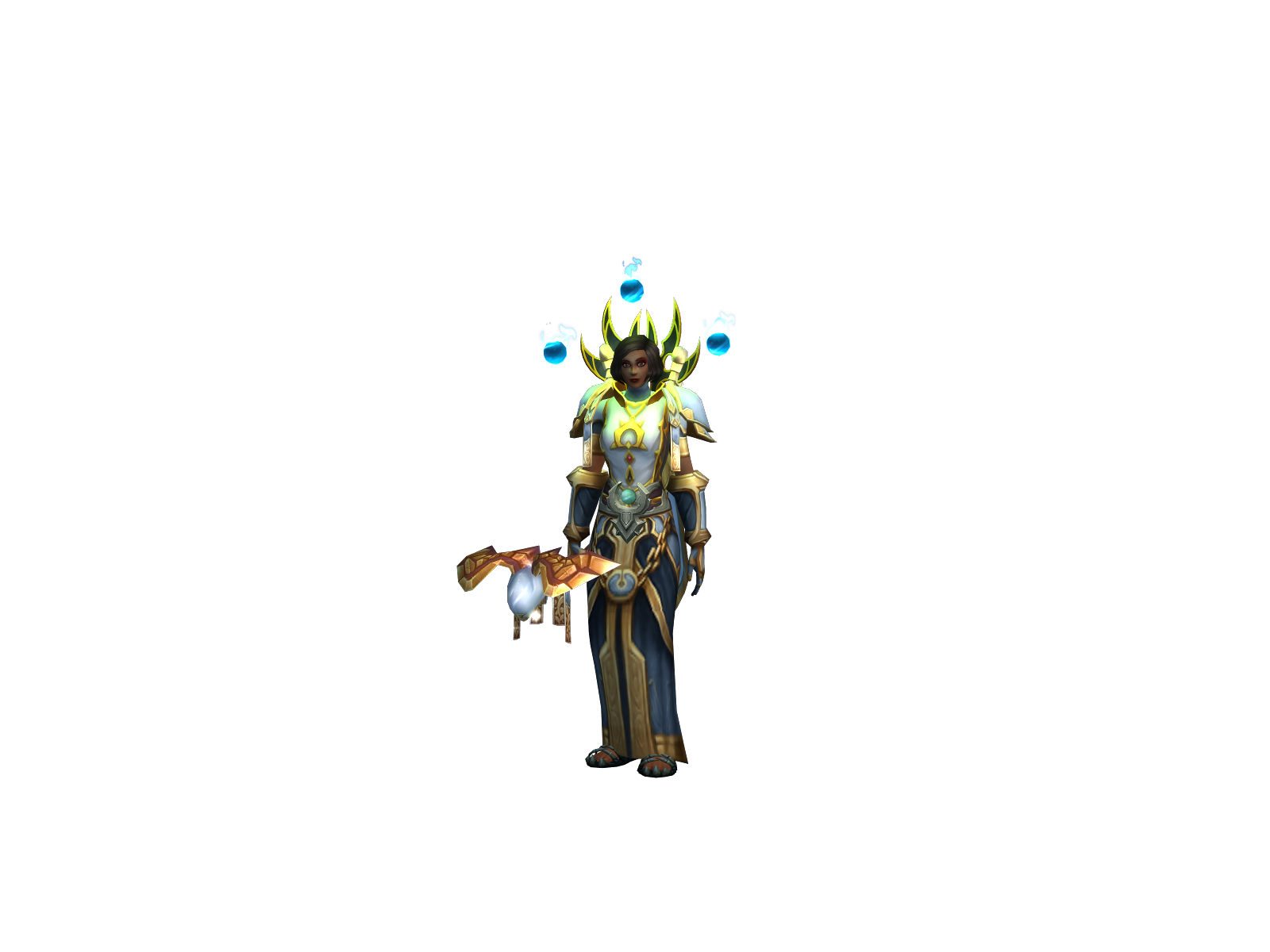 Suitiña 3D character render