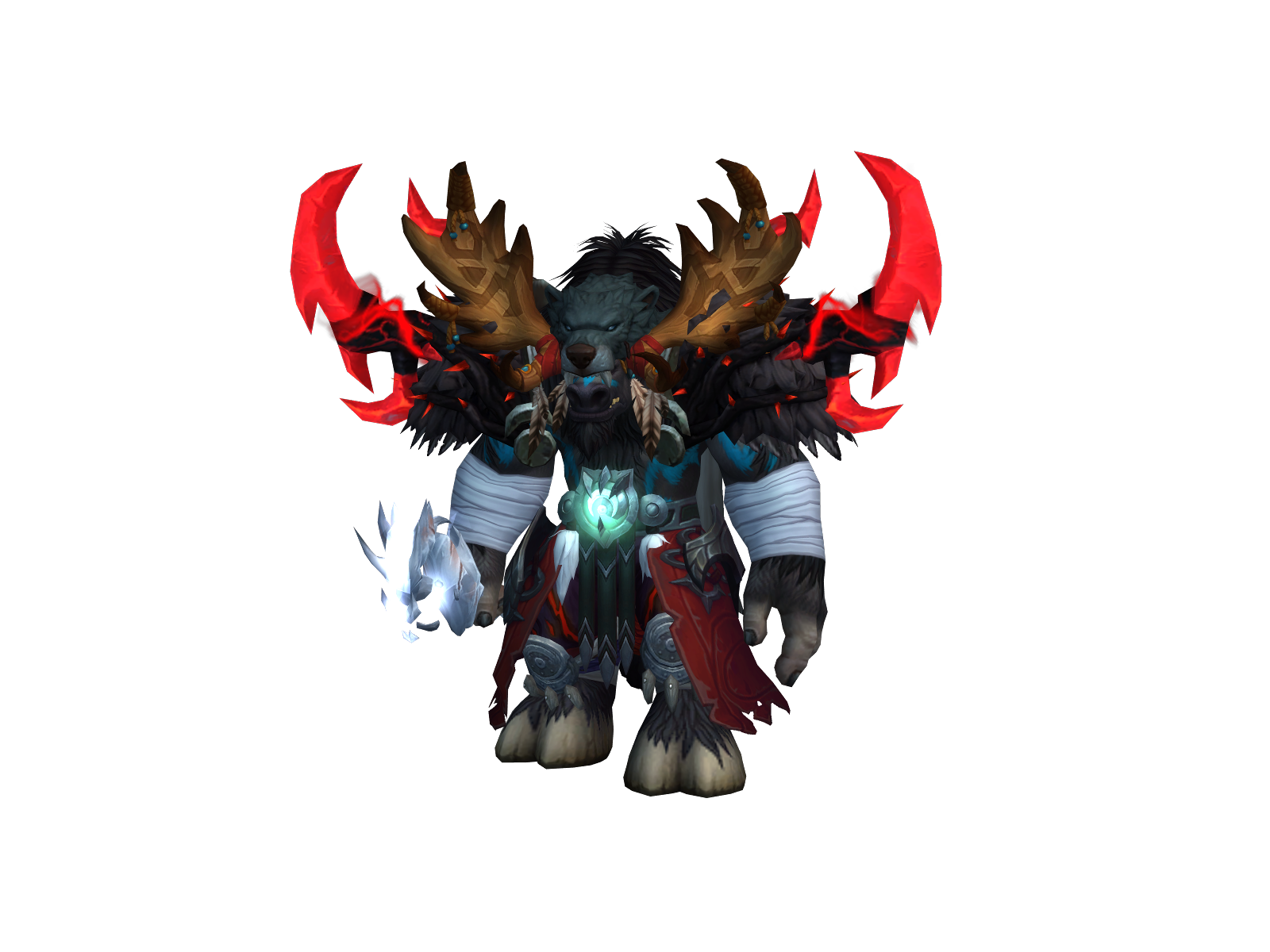 Blackdestroy 3D character render