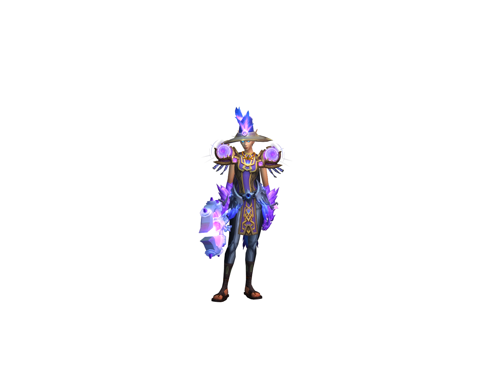 Orianaa 3D character render