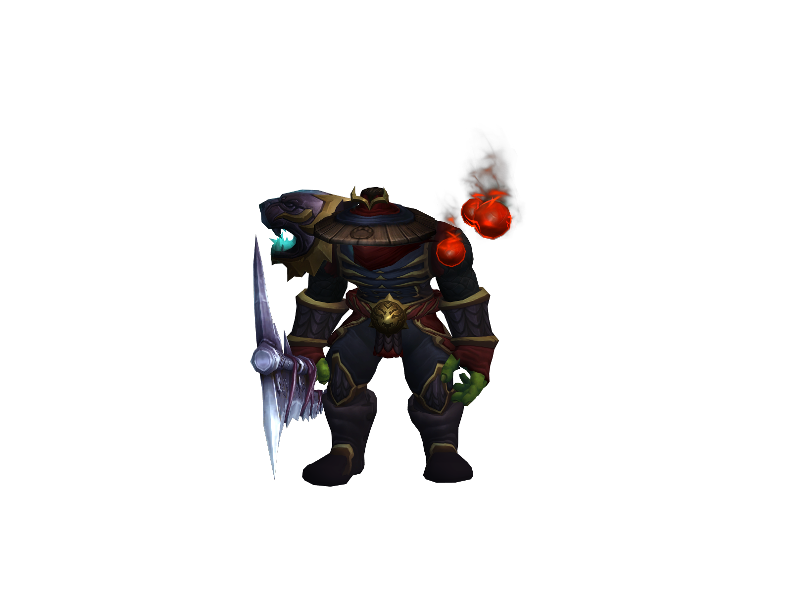 Trashwalker 3D character render
