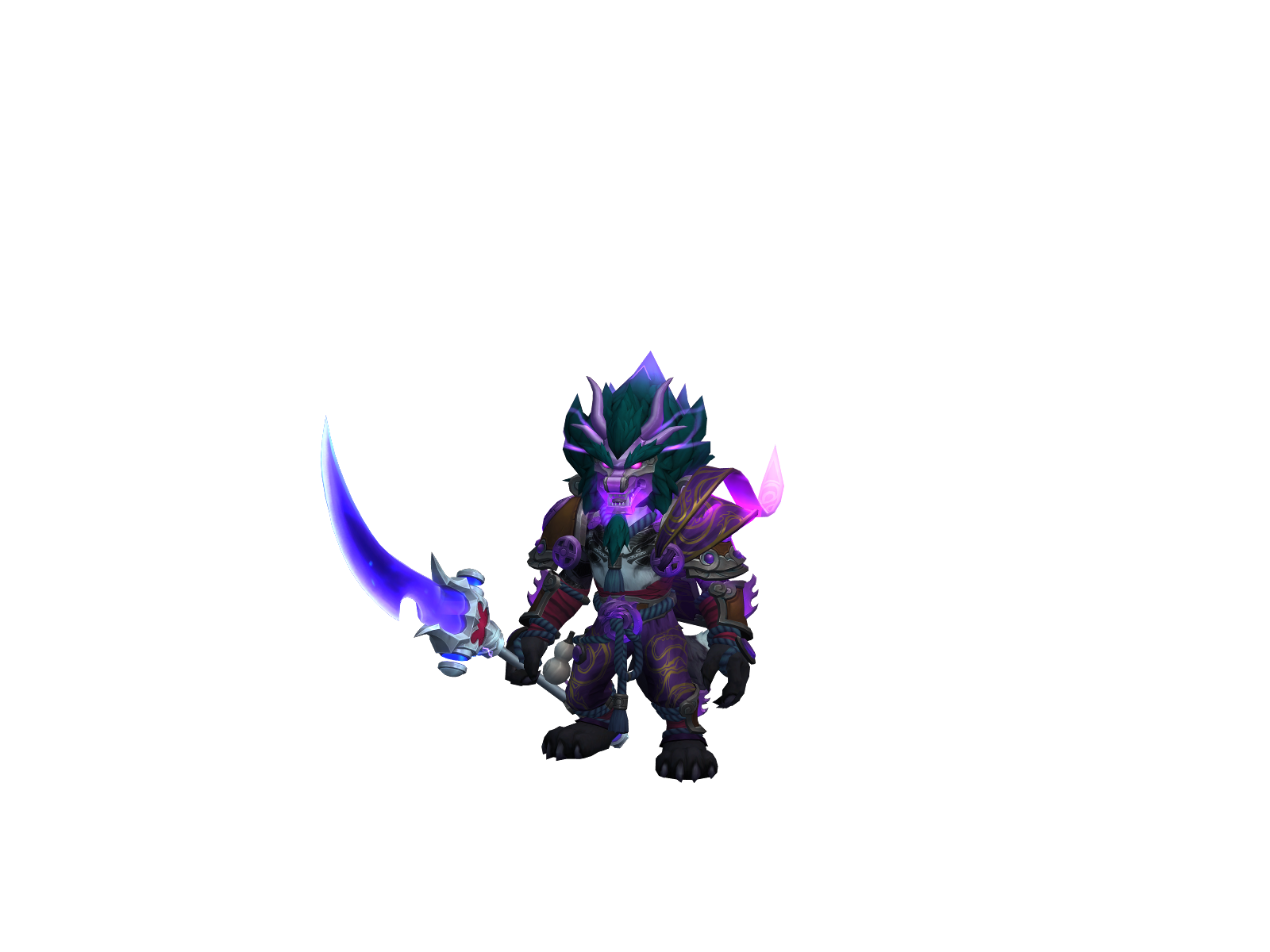 Deathpünch 3D character render