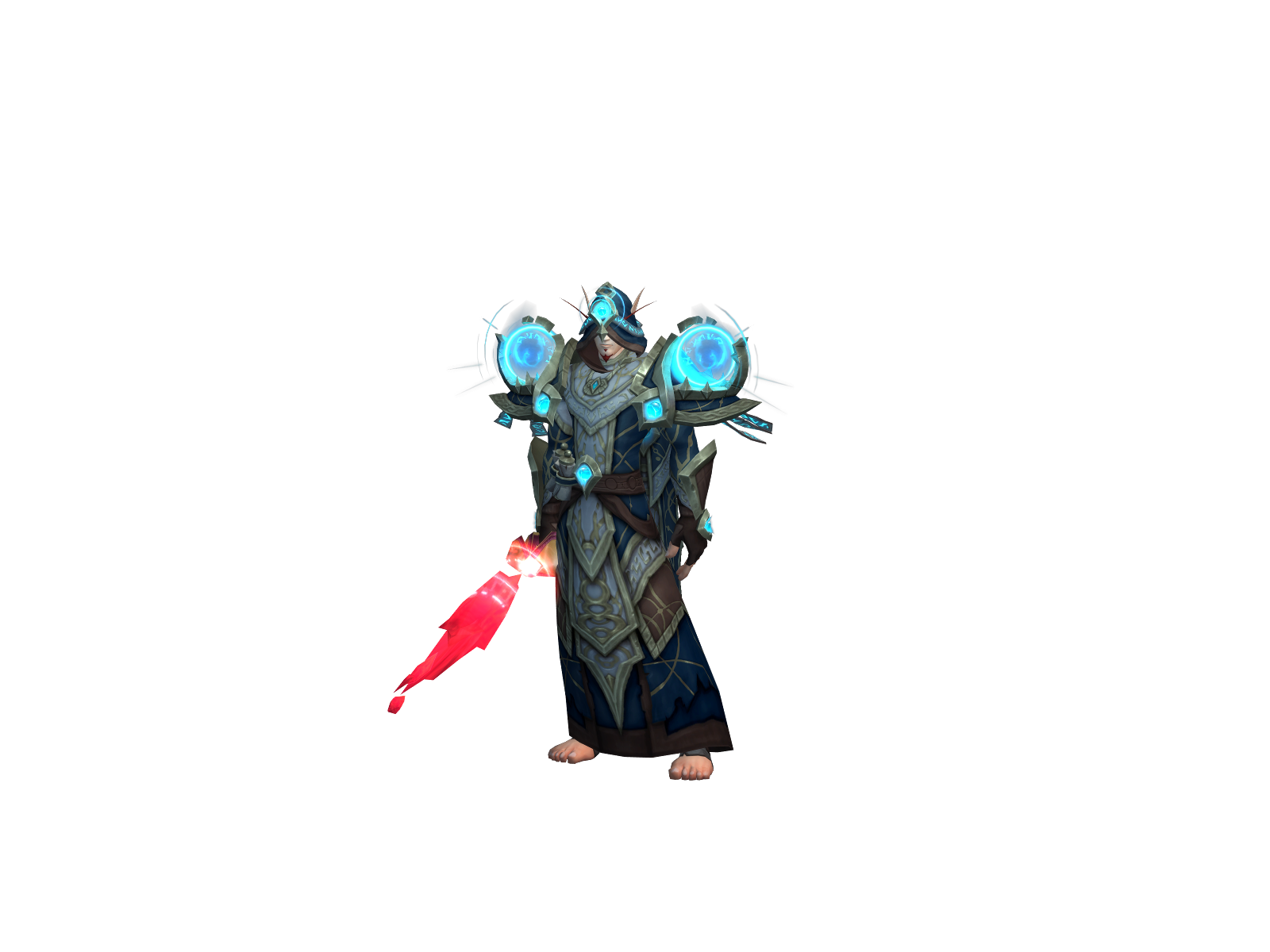 Blakship 3D character render