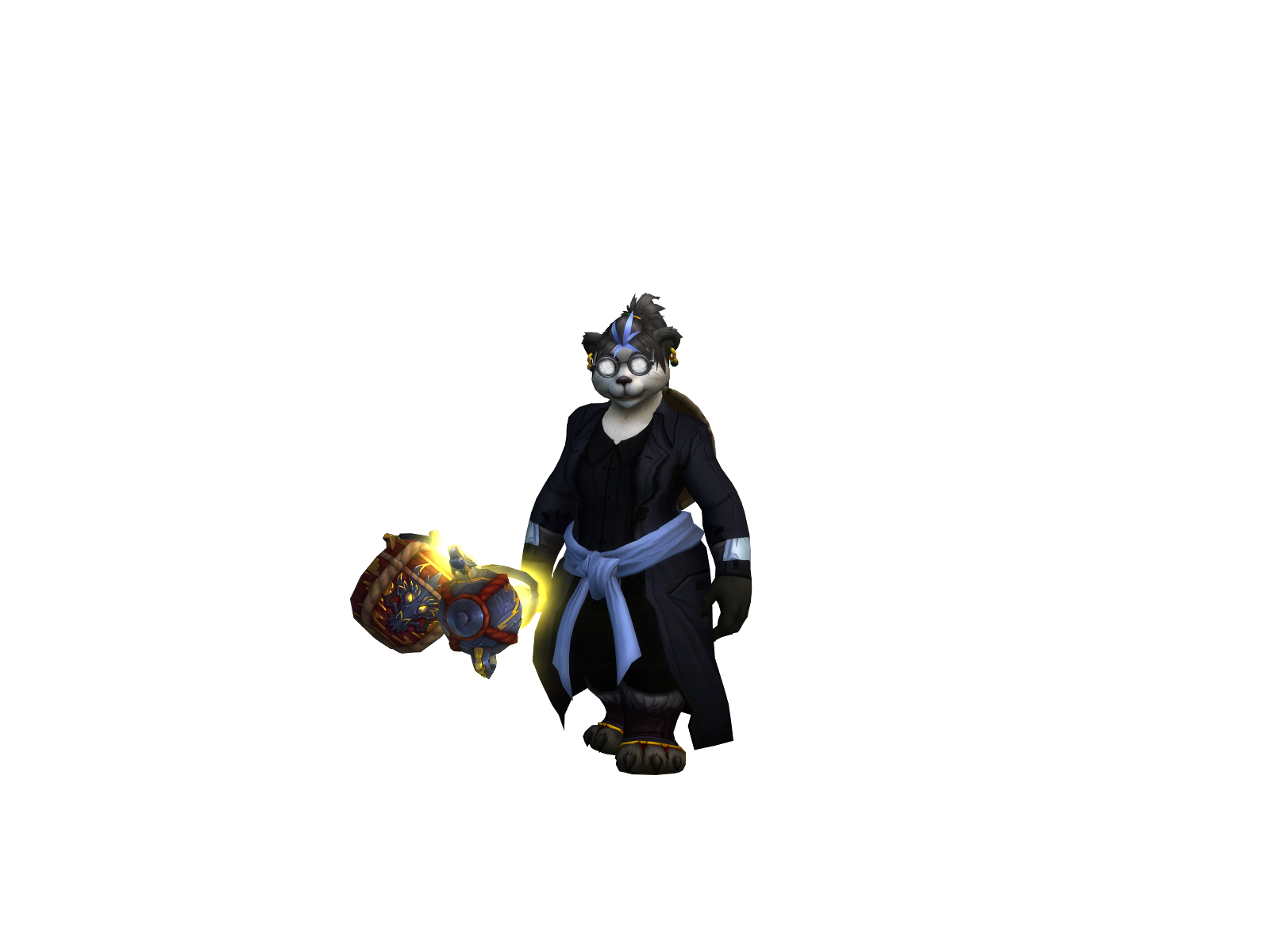 Yang 3D character render