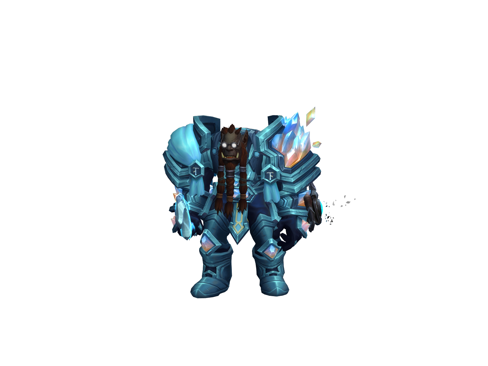 Acuarentenao 3D character render