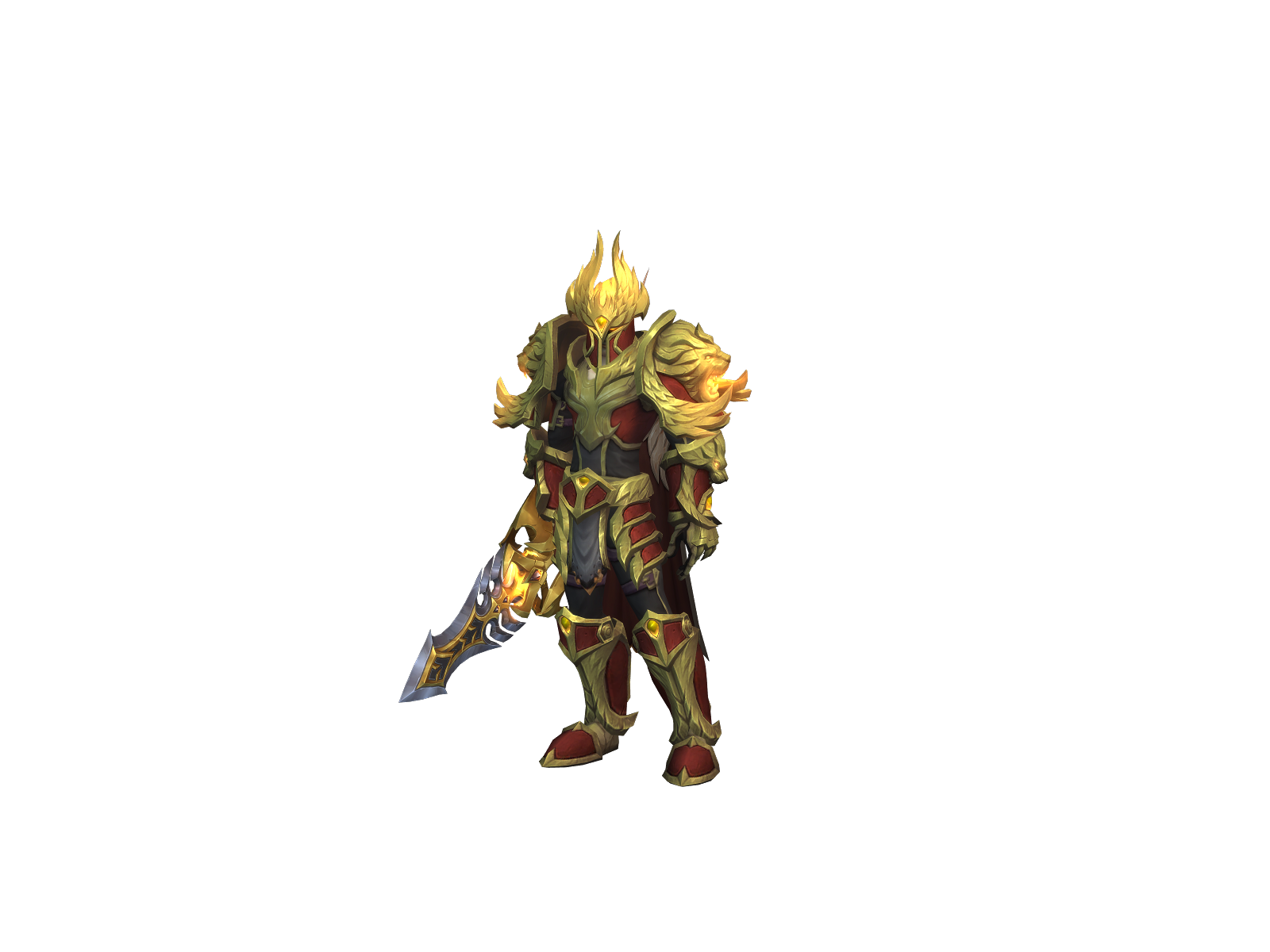 Armondal 3D character render