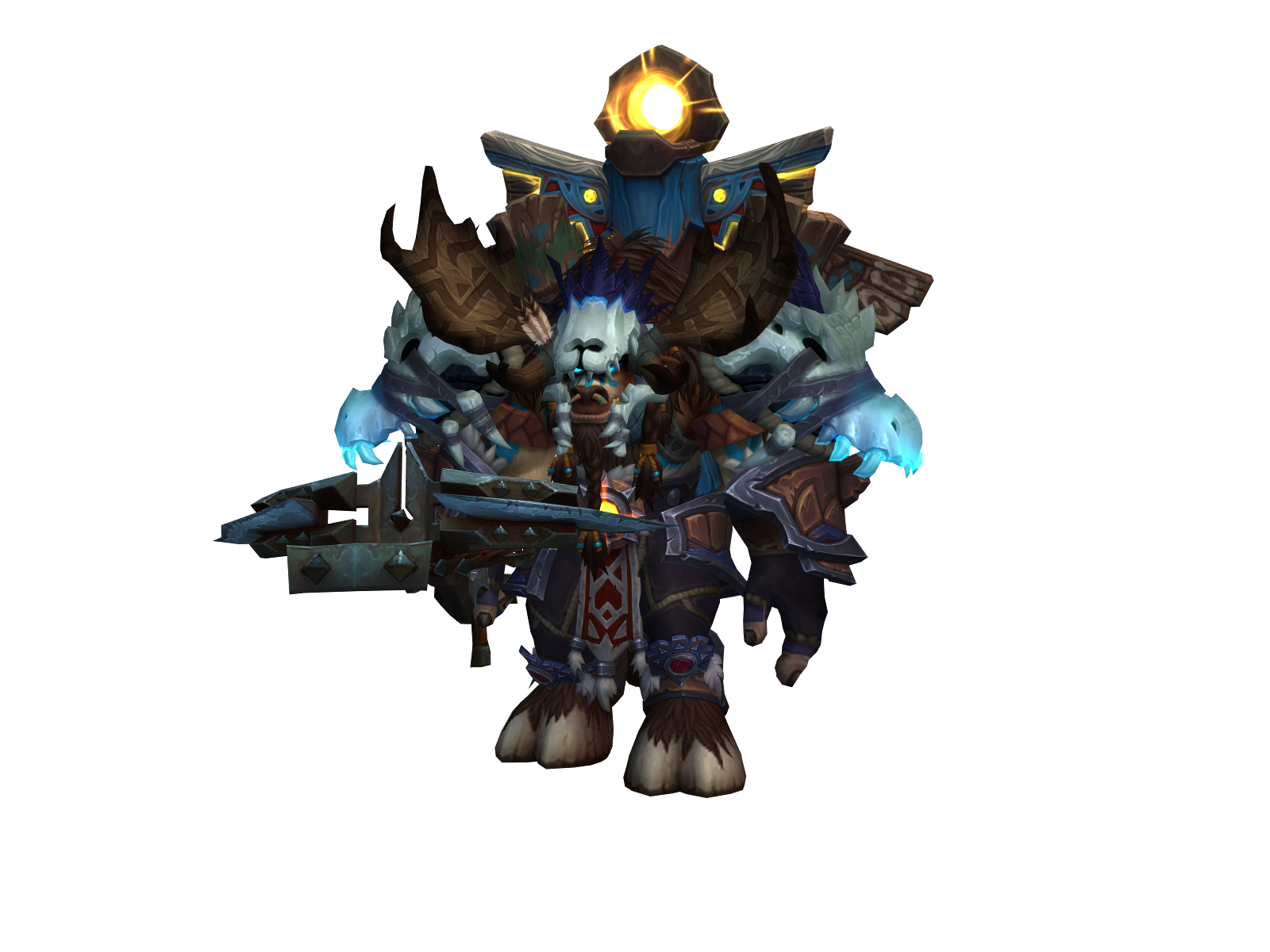 Krëín 3D character render