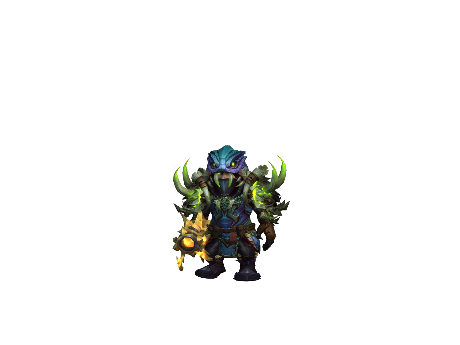 Cahutram 3D character render