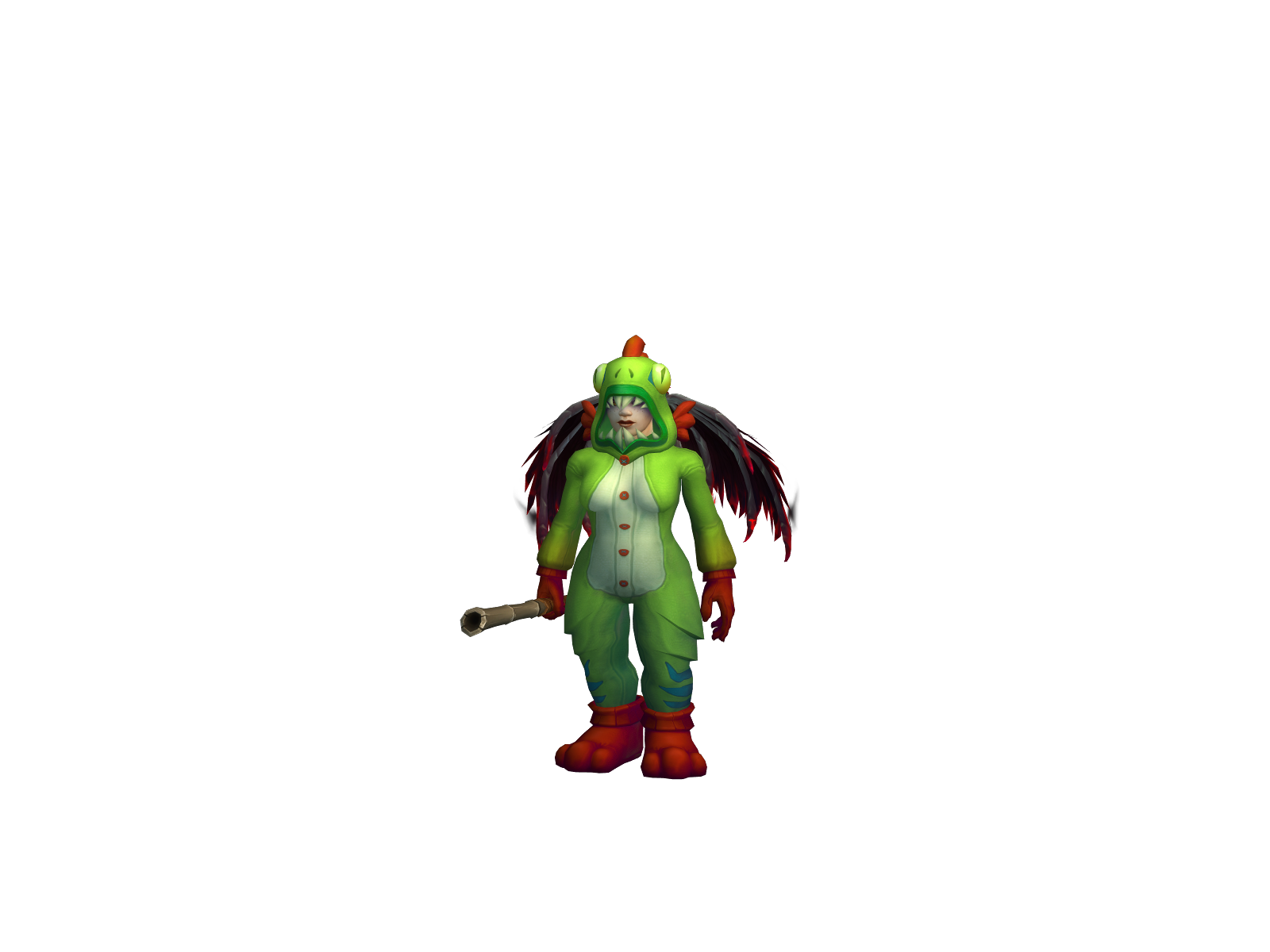 Semaforo 3D character render