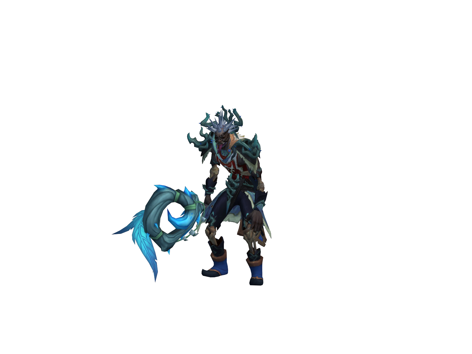 Trastornado 3D character render