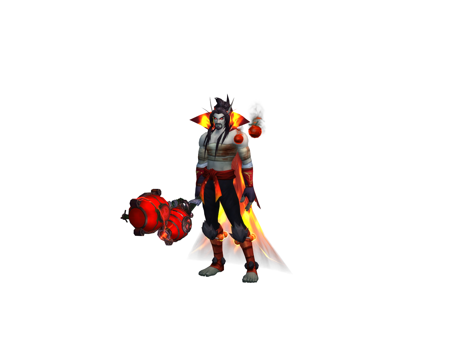 Jelzino 3D character render