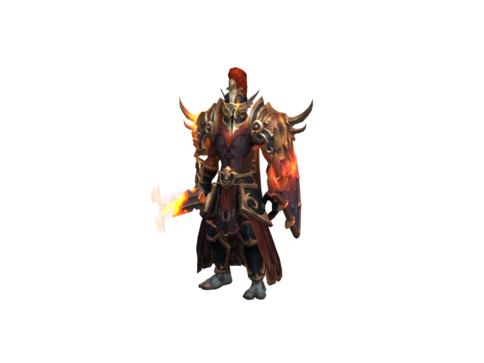Maharad 3D character render