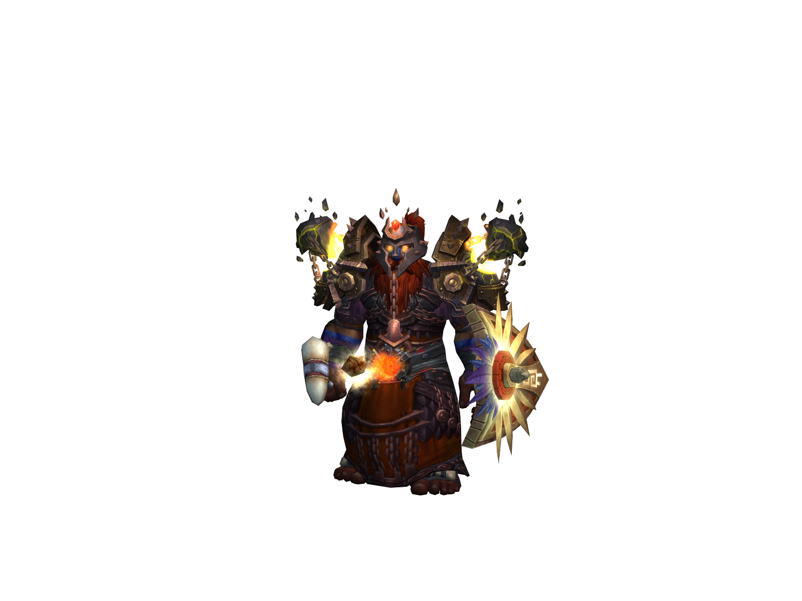 Tägär 3D character render