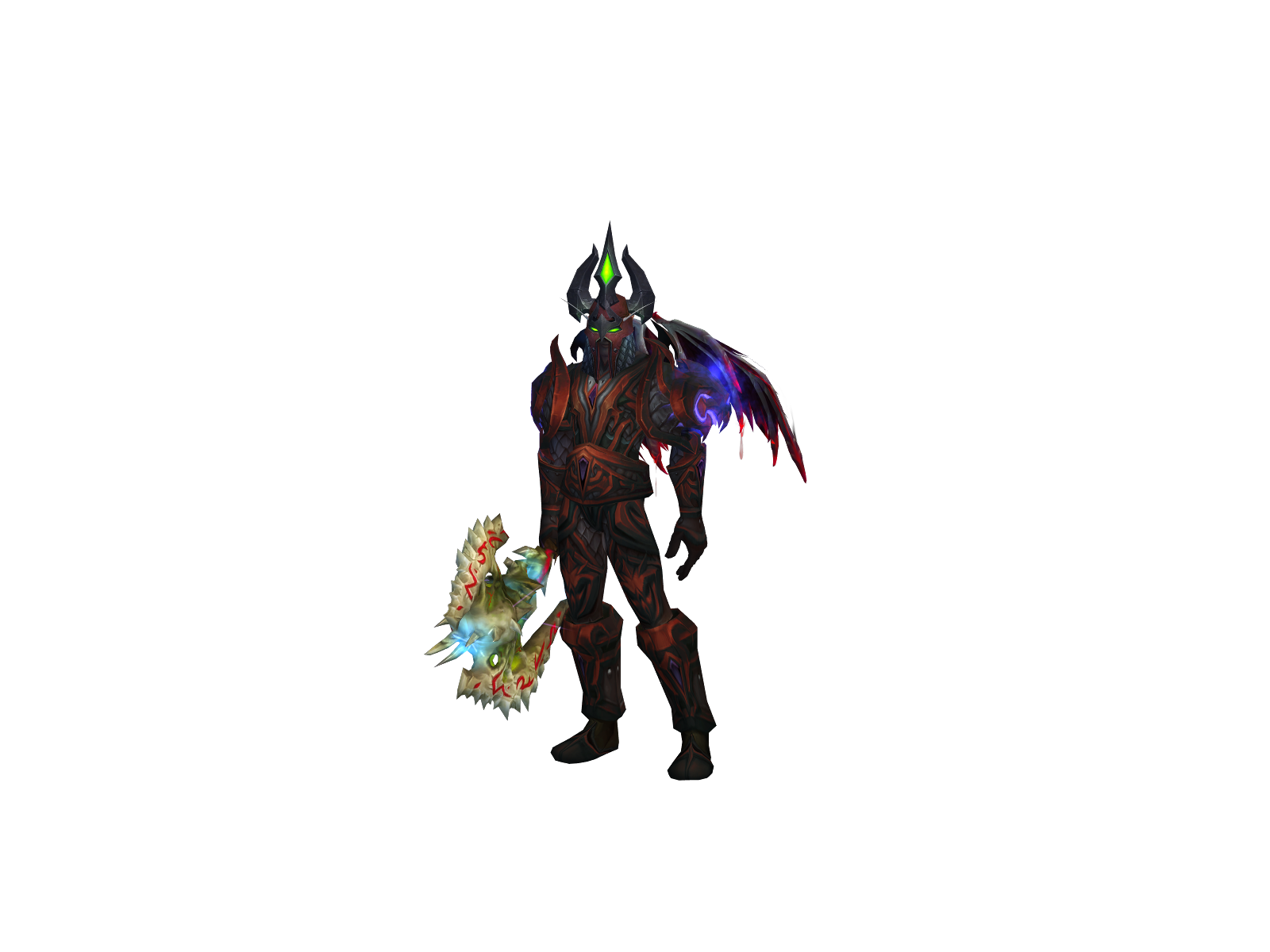 Mmadara 3D character render