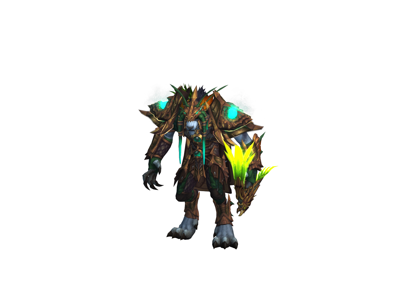 Wölfyx 3D character render