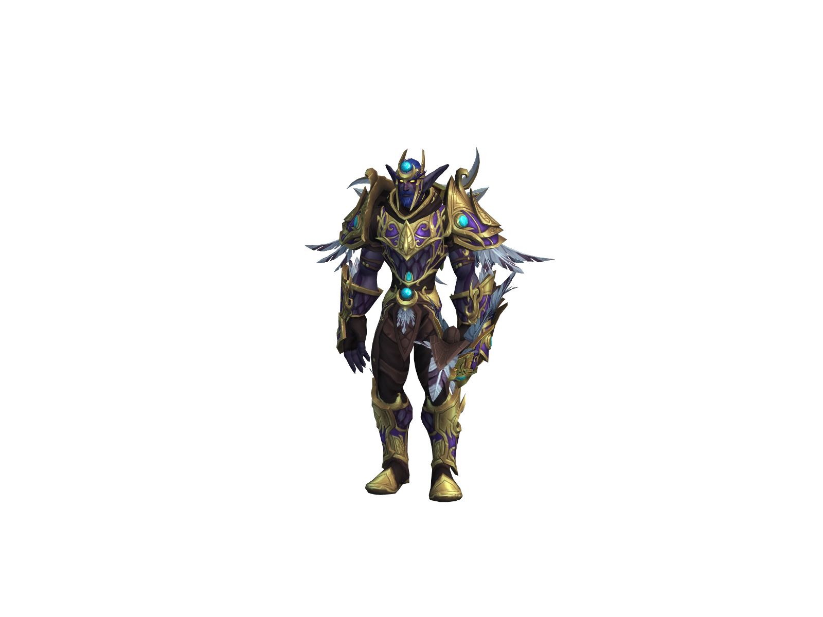 Tangrath 3D character render