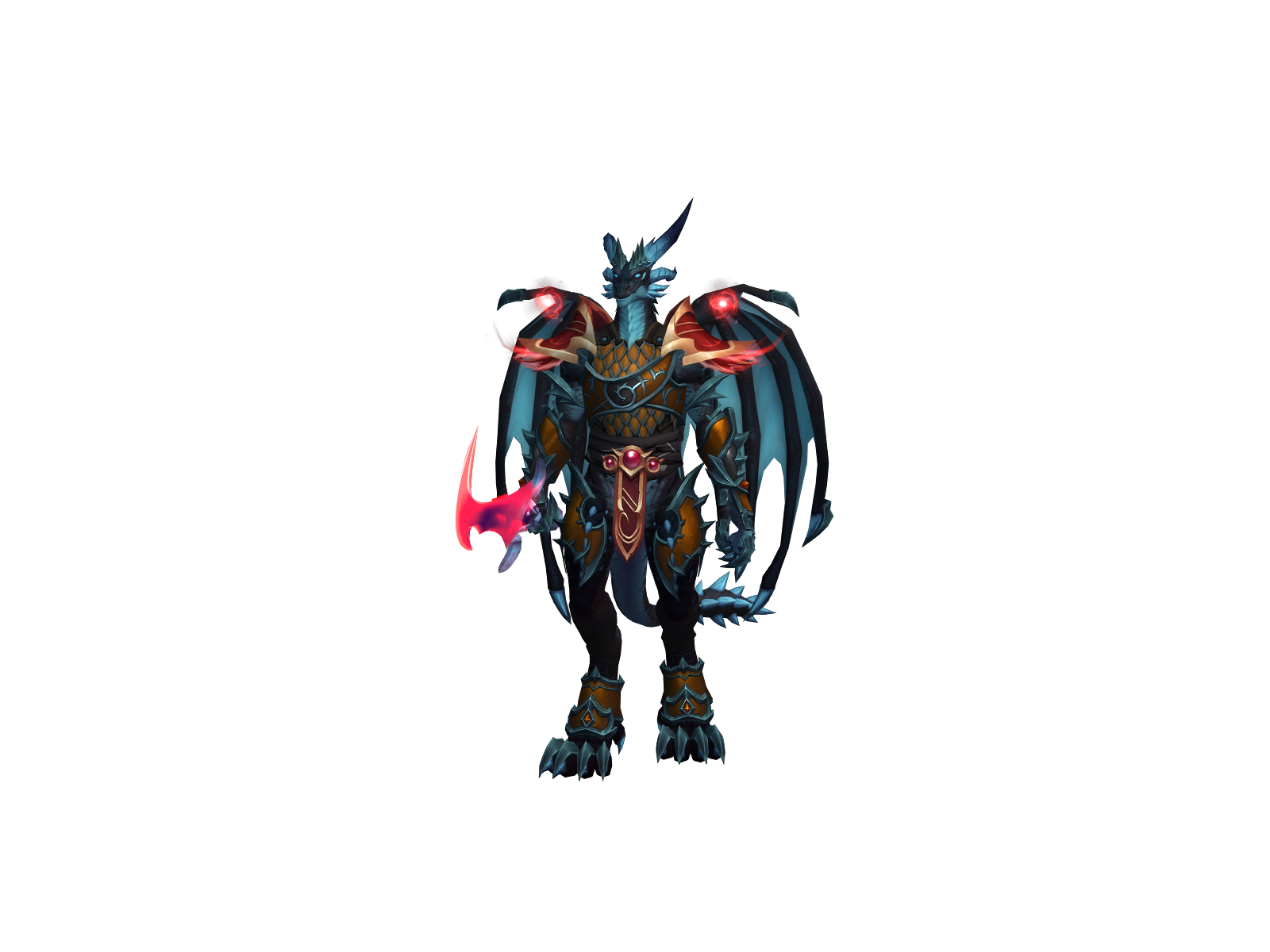Guecko 3D character render