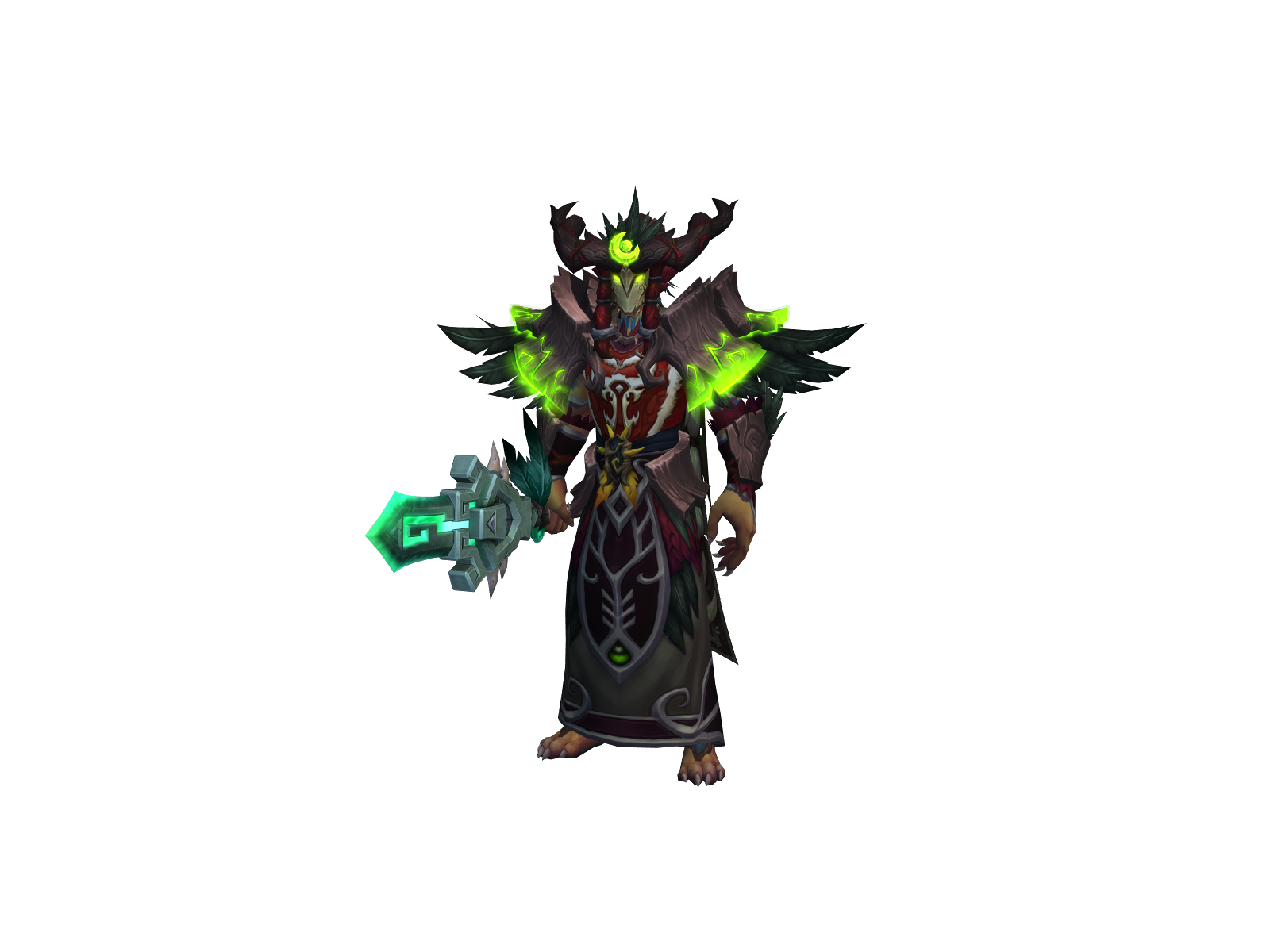 Perrodonal 3D character render