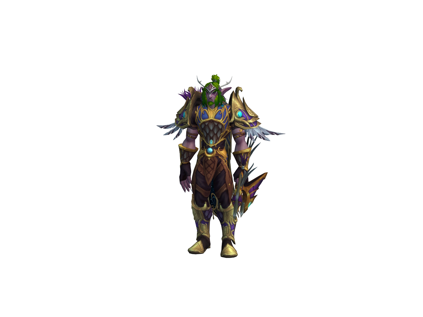 Diriann 3D character render