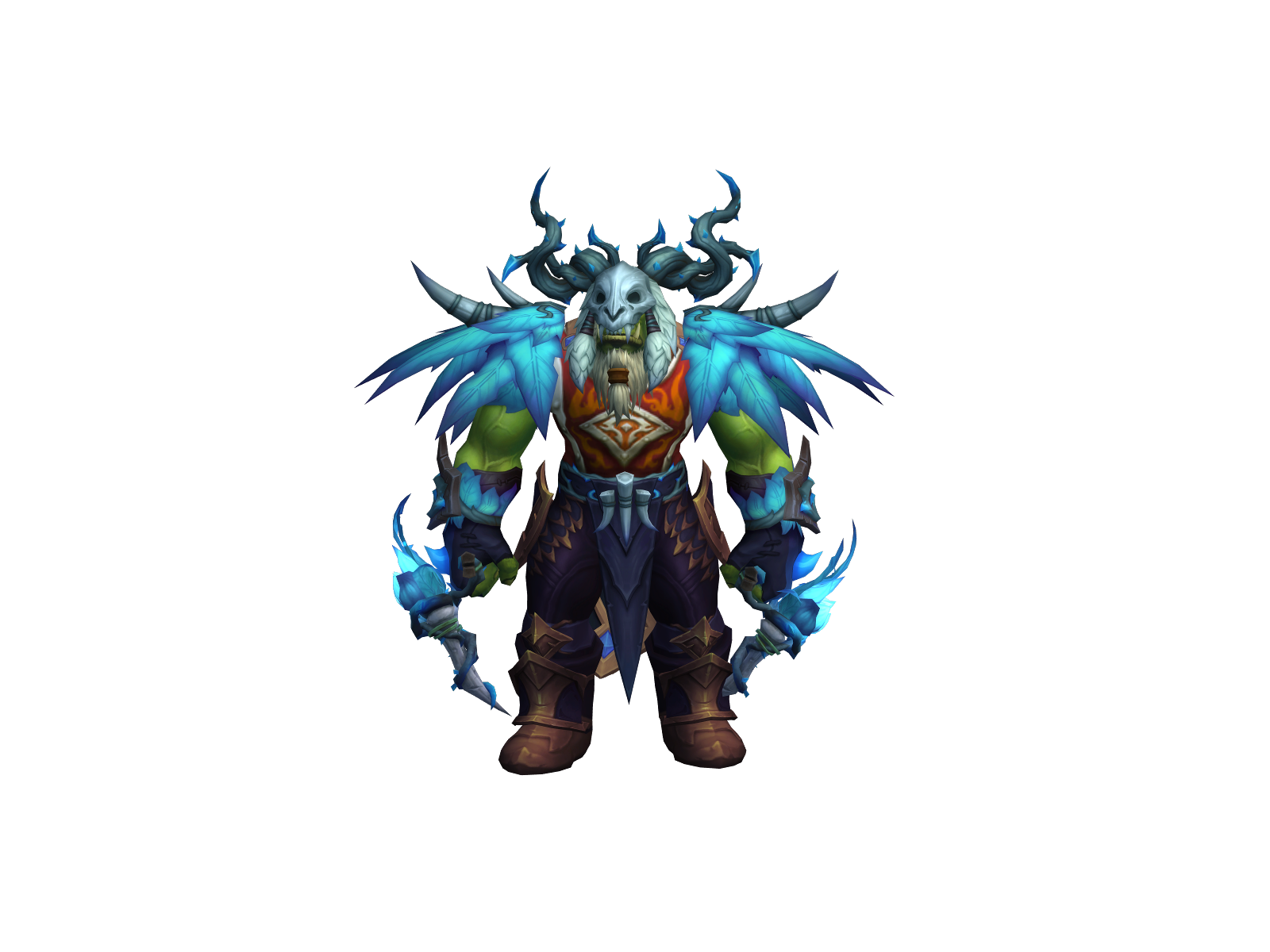 Krusherred 3D character render