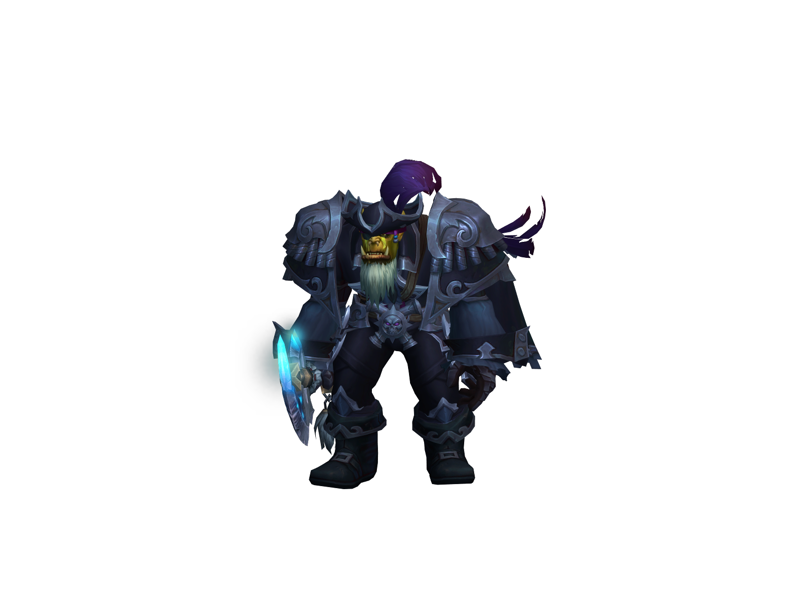 Gromk 3D character render
