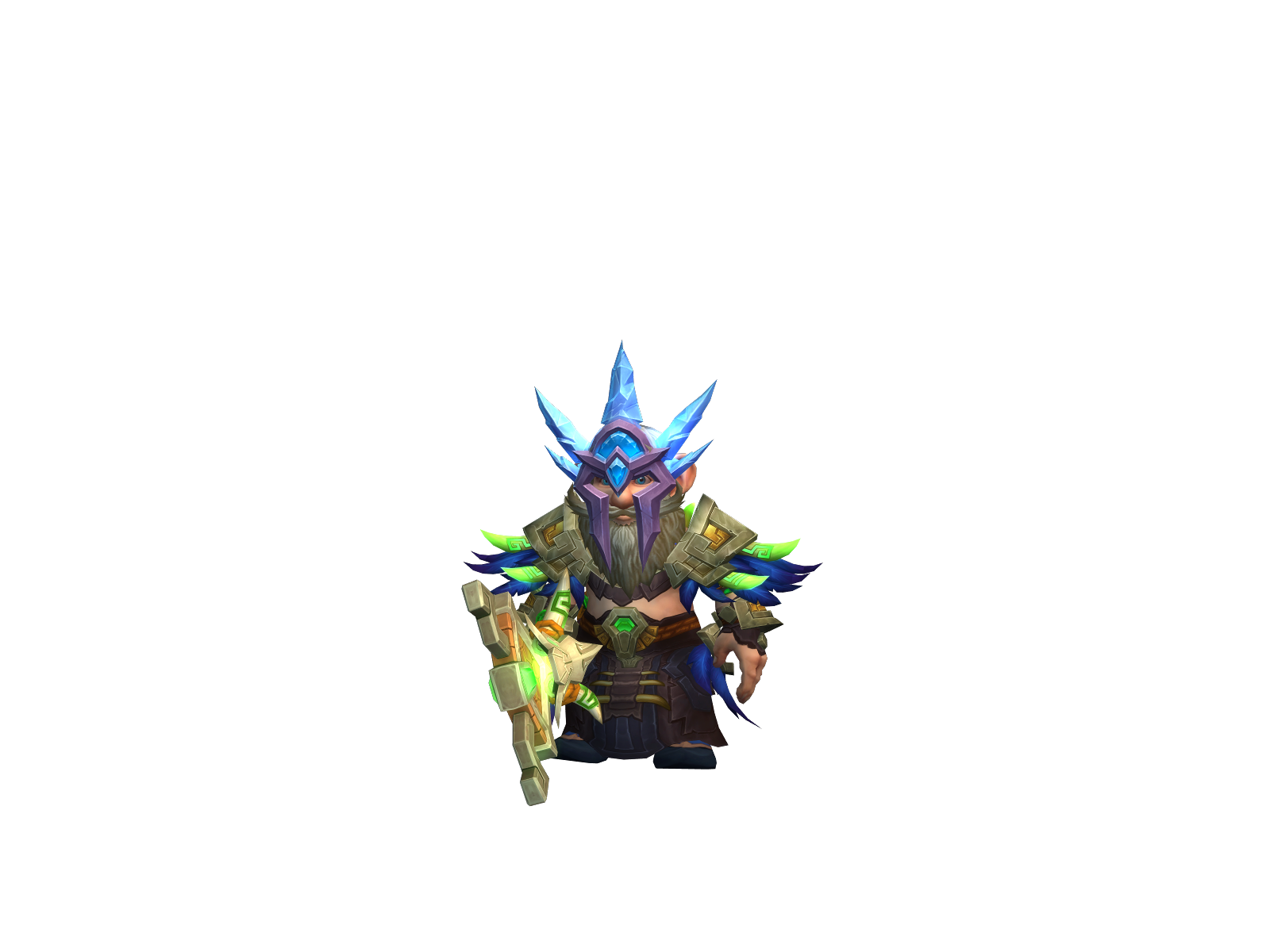 Gwyon 3D character render