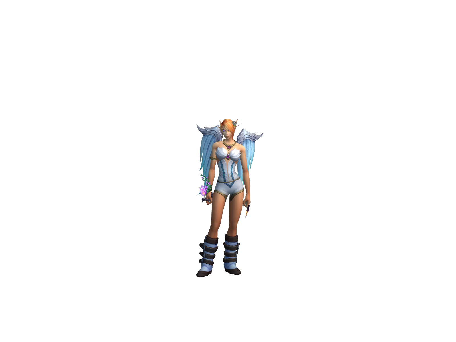 Karyna 3D character render